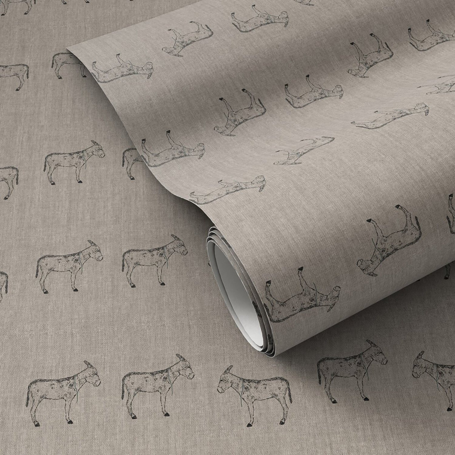 Paul Meyer x Four Hands Burros Gray I Wallpaper