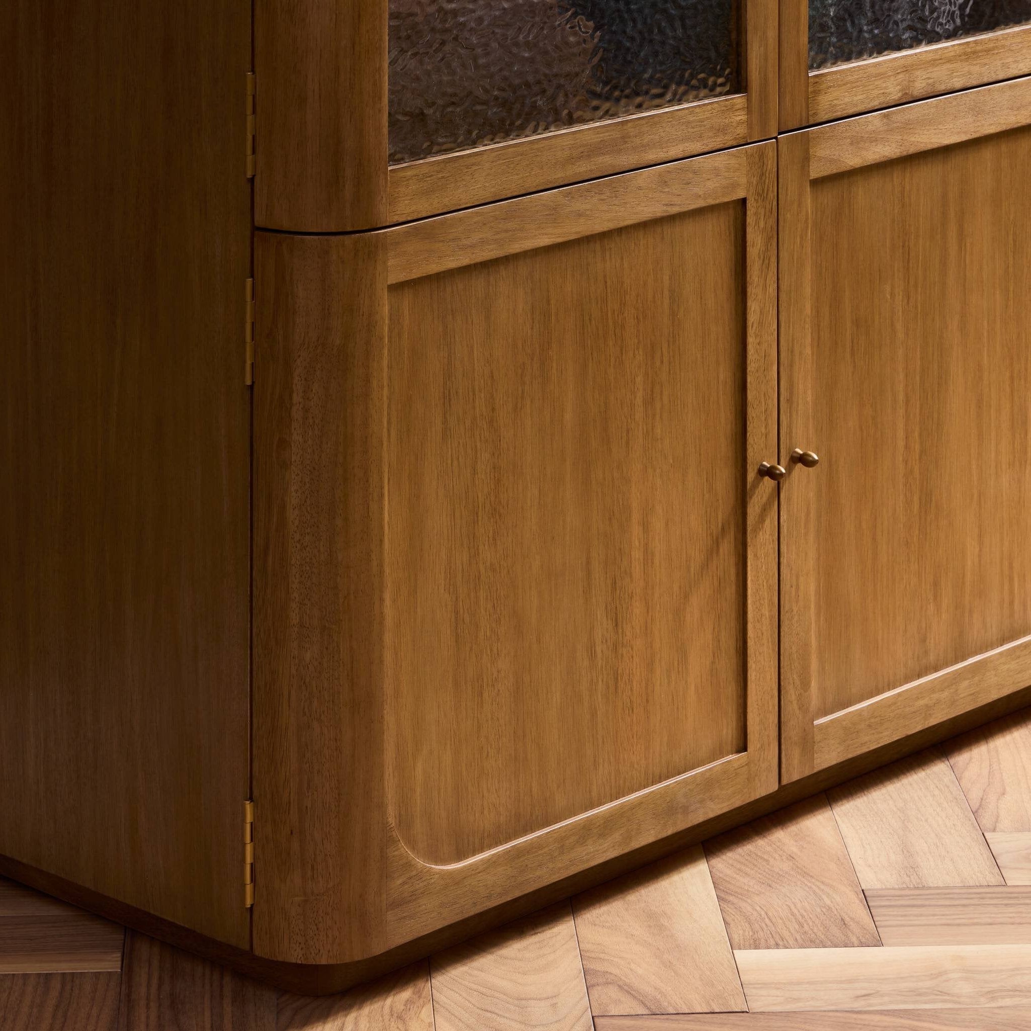 Four Hands Lansford Natural Parawood Cabinet - detail view 2