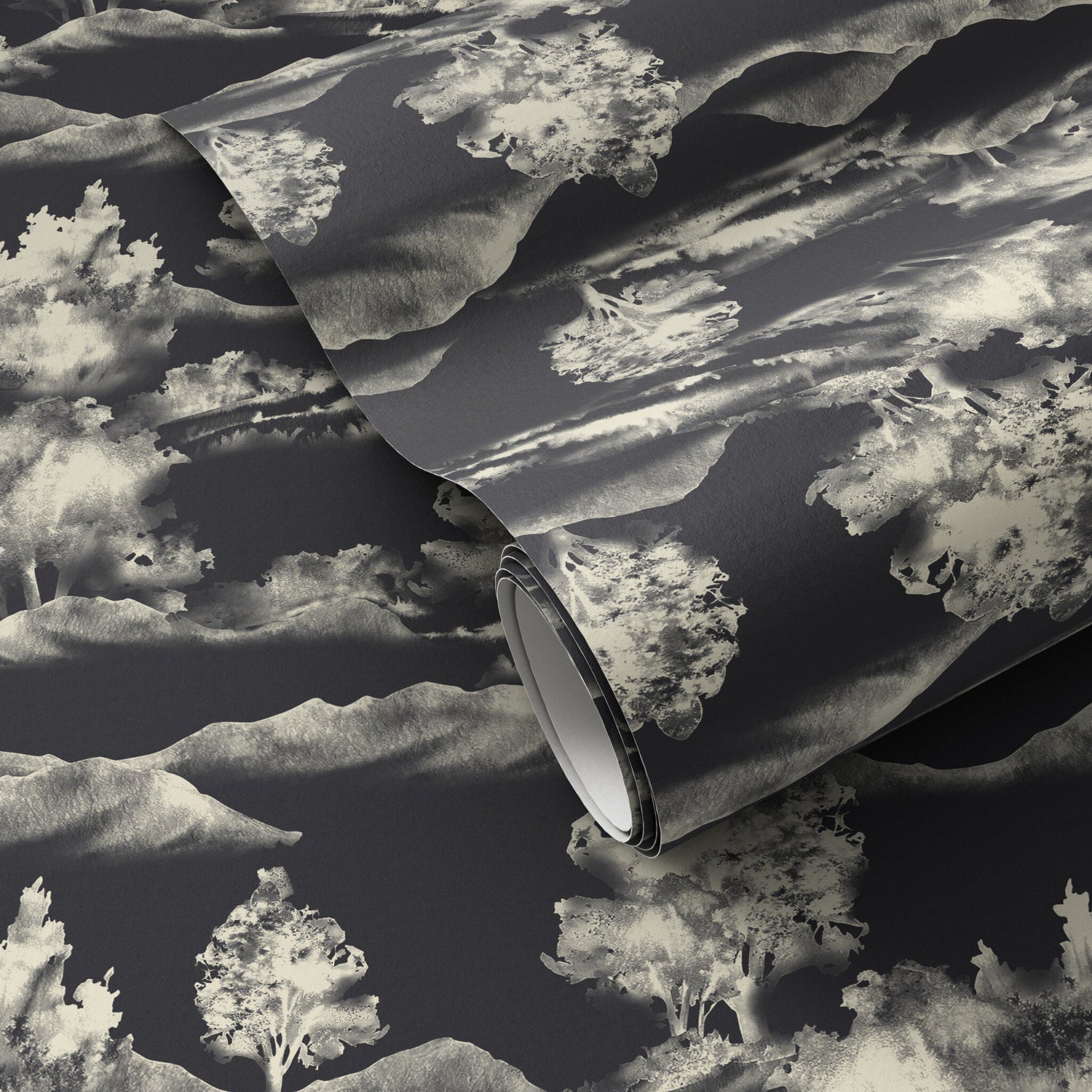 Getty Images x Four Hands Abundance Black I Wallpaper