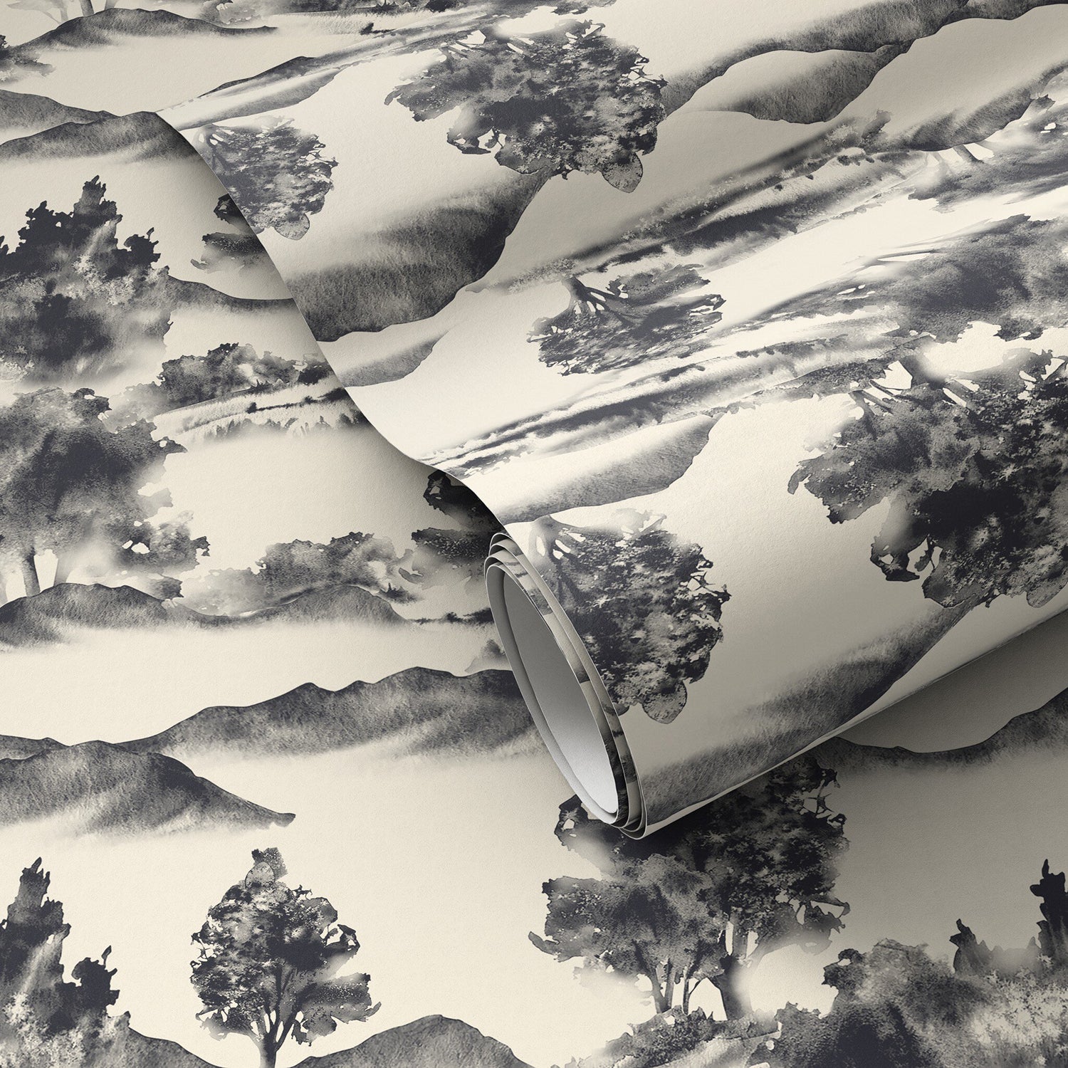 Getty Images x Four Hands Abundance Black II Wallpaper