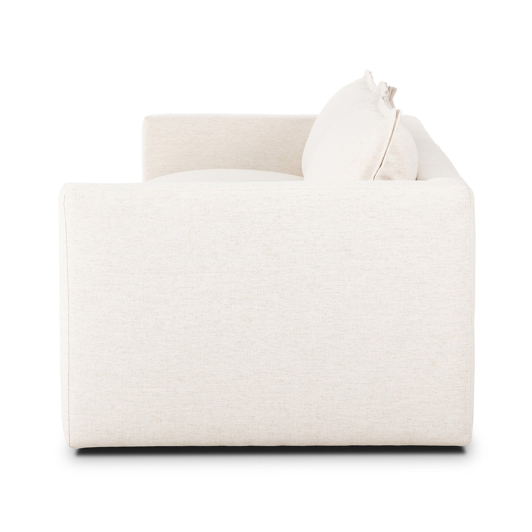 Four Hands Colmar Crypton Nomad Snow Sofa - side profile