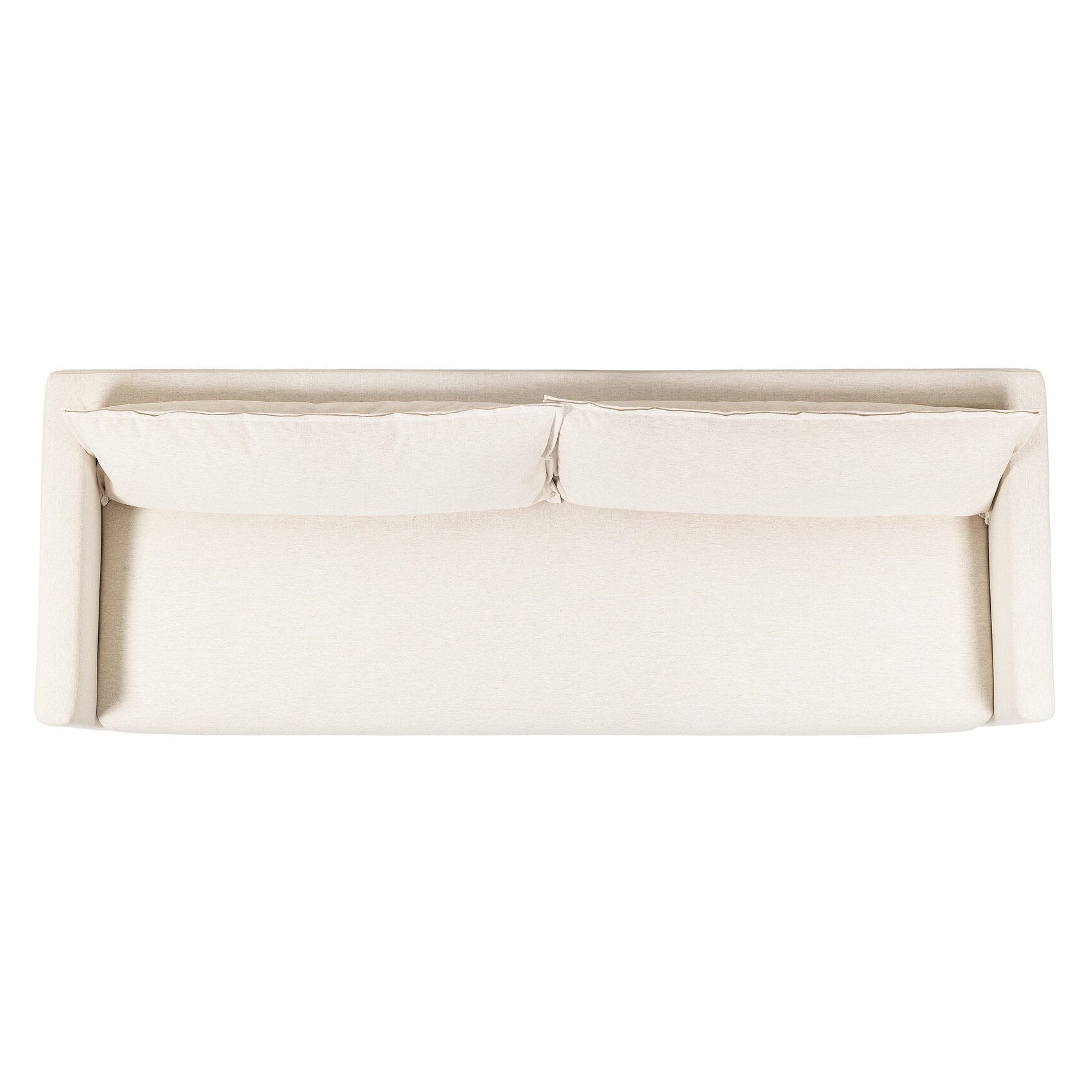 Four Hands Colmar Crypton Nomad Snow Sofa - top-down view