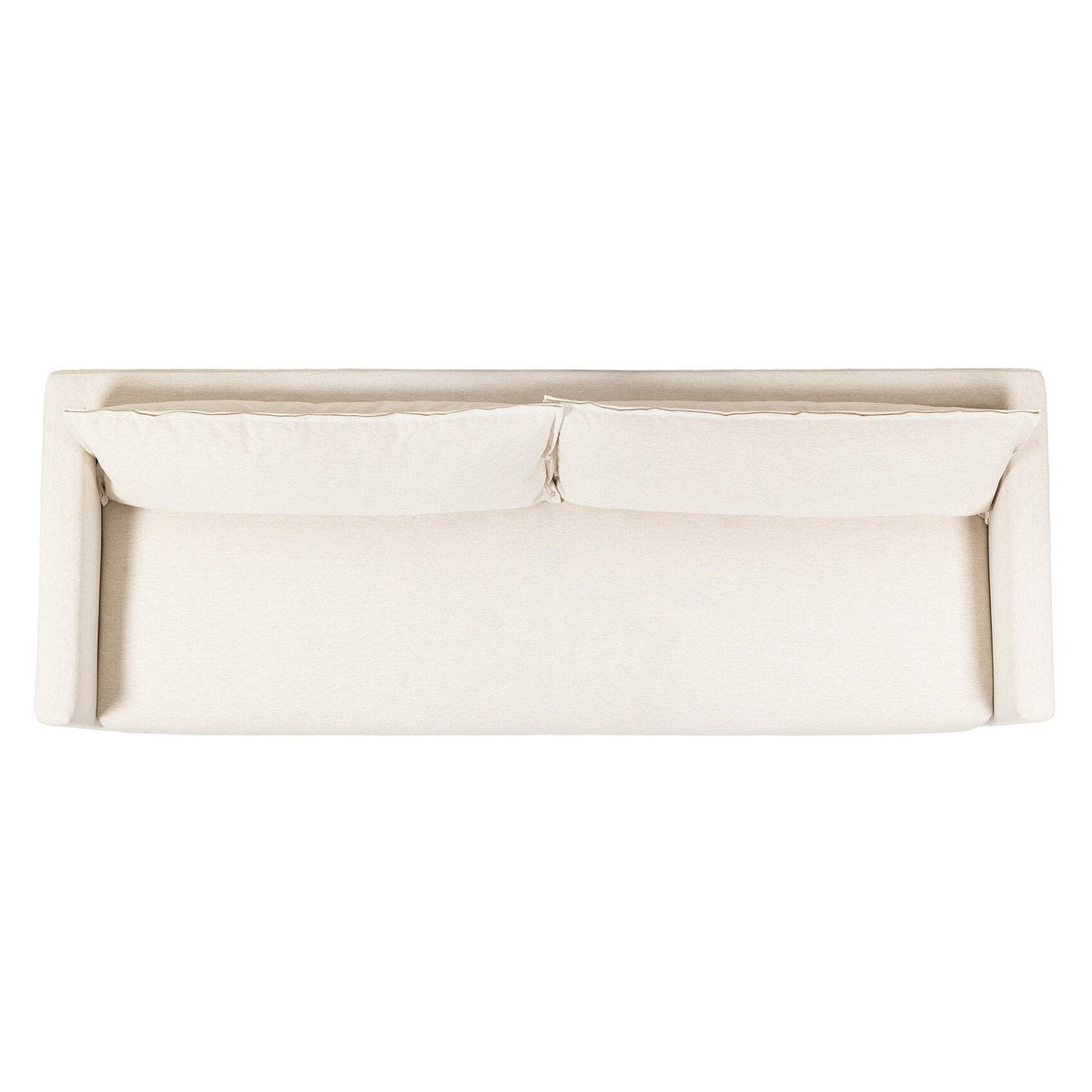 Four Hands Colmar Crypton Nomad Snow Sofa - top-down view