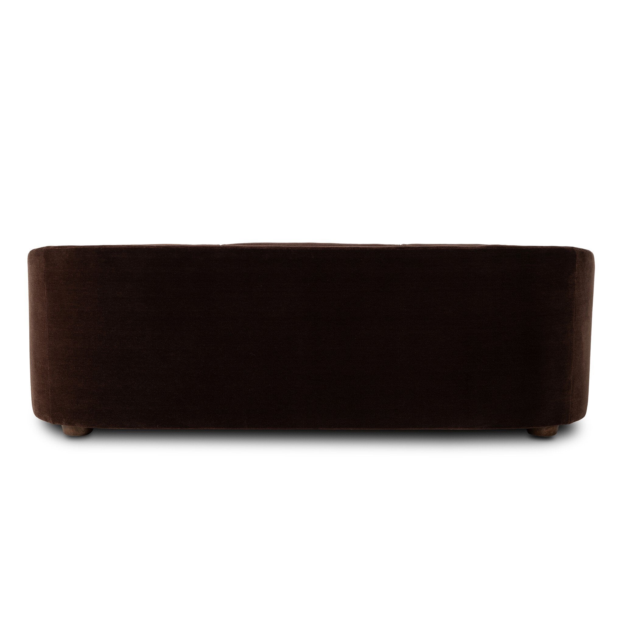 Four Hands Presley Monte Chocolate Sofa - back view
