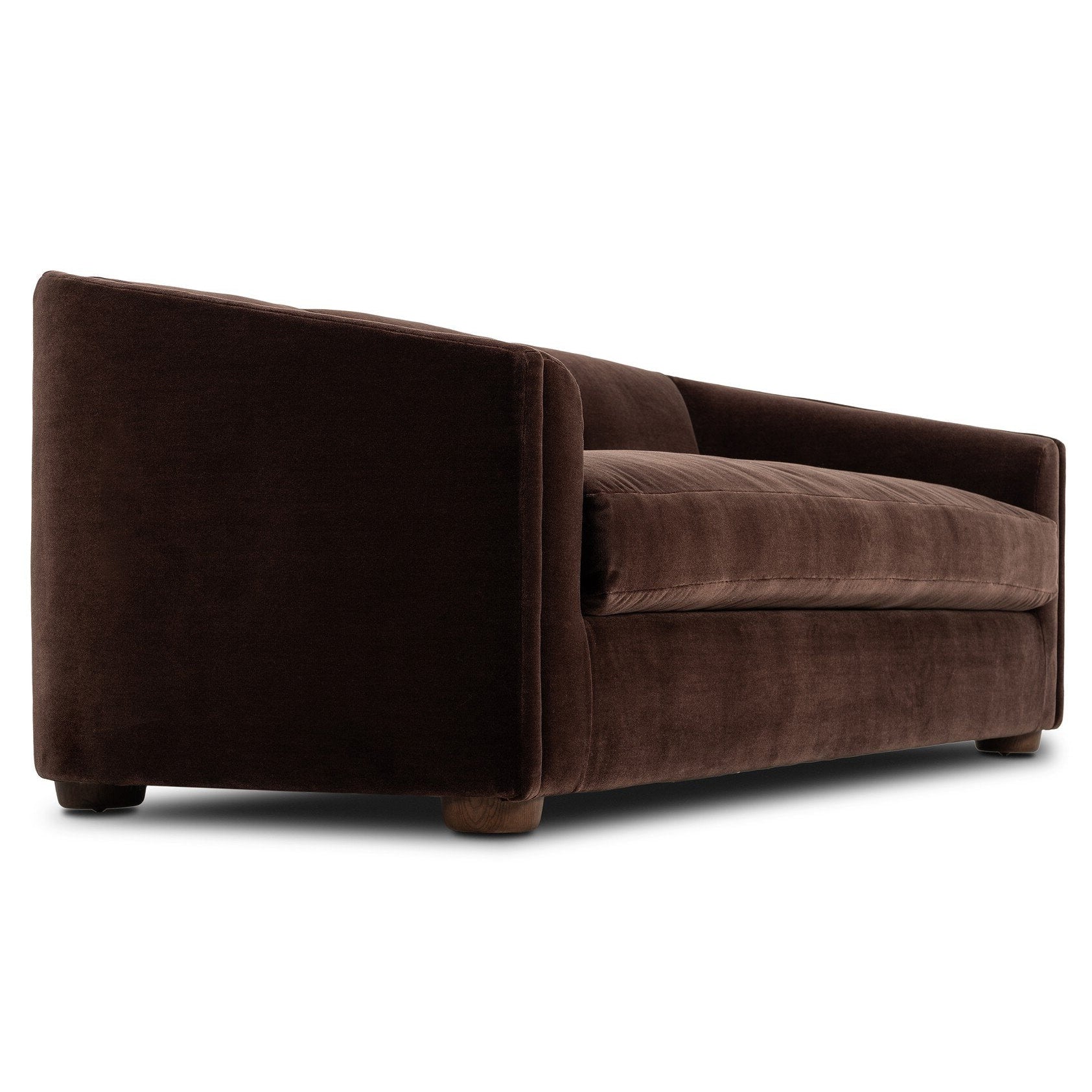 Four Hands Presley Monte Chocolate Sofa - detail view 5