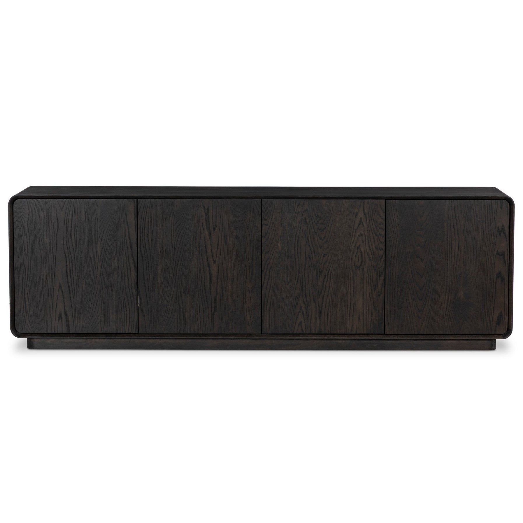 Four Hands Owens Espresso Oak Media Console - front view