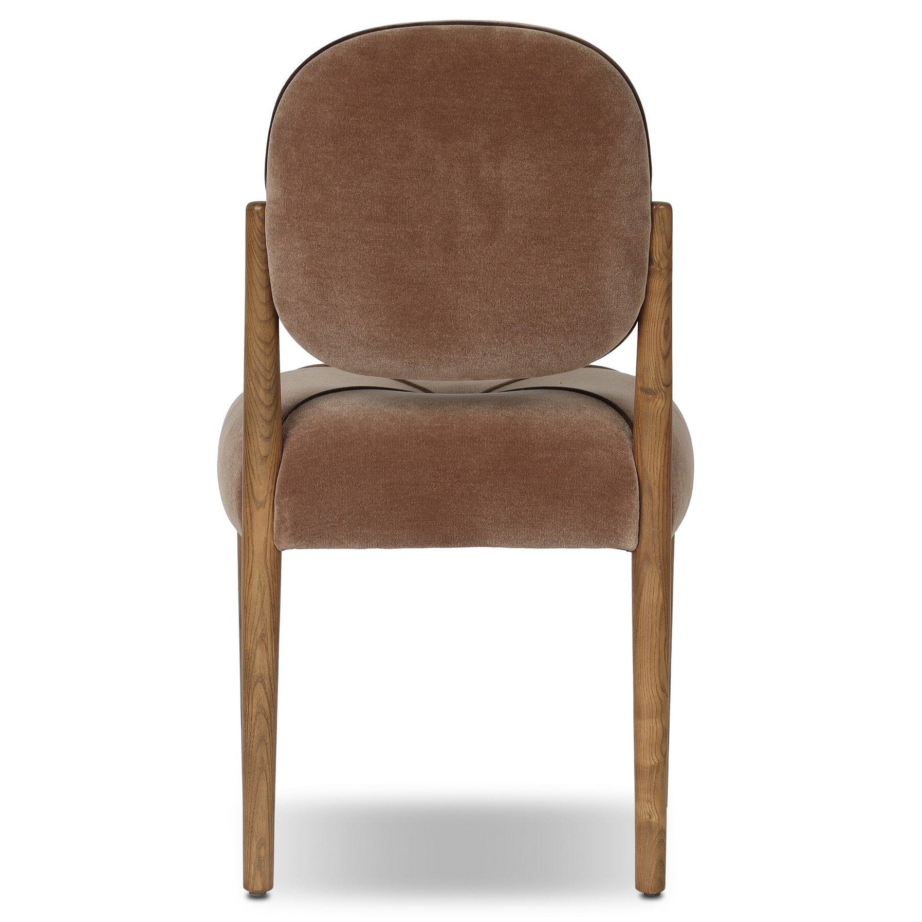 Four Hands Auden Monte Mushroom Dining Chair - back view