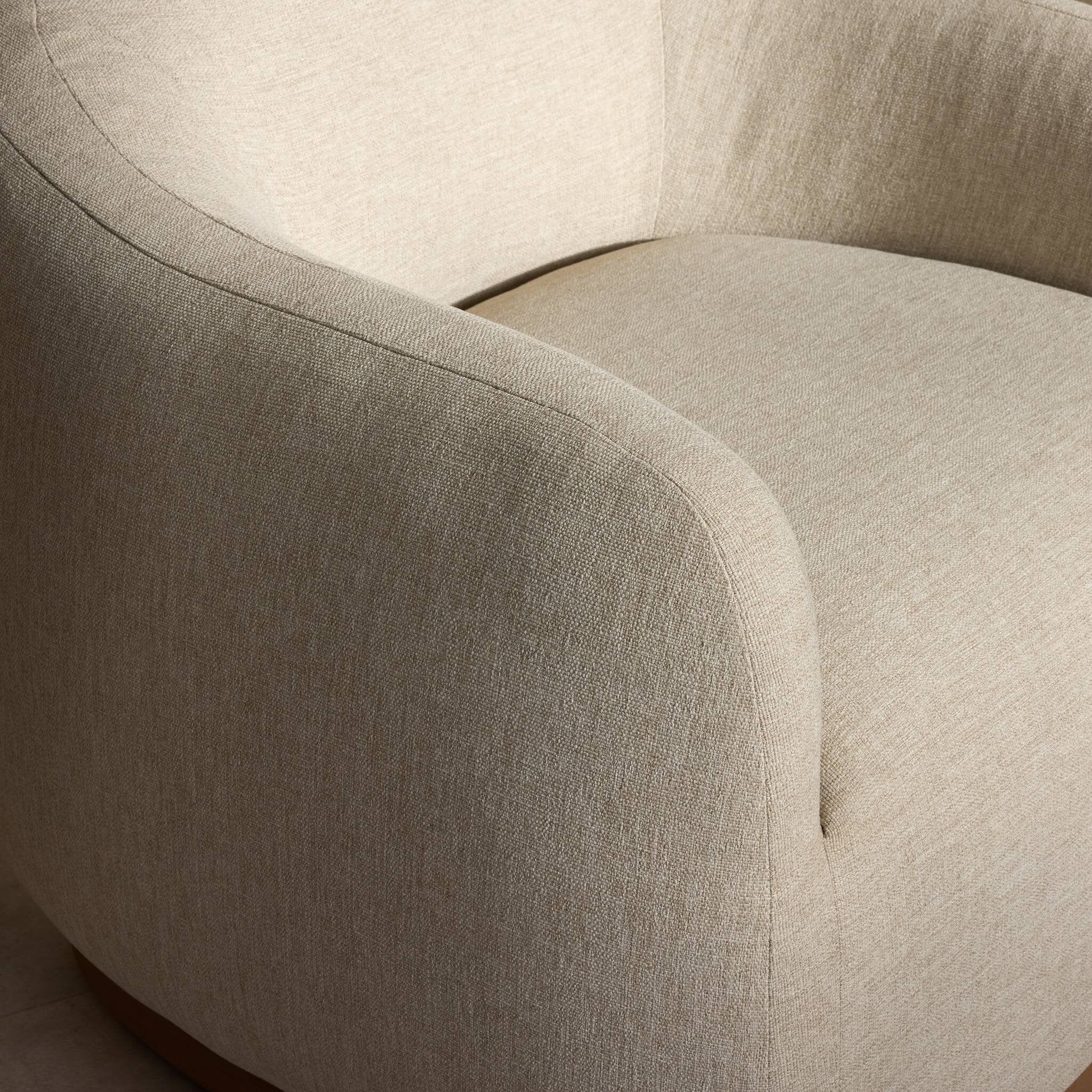 Four Hands Fabiana Alessi Buff Outdoor Chair close-up detail 7
