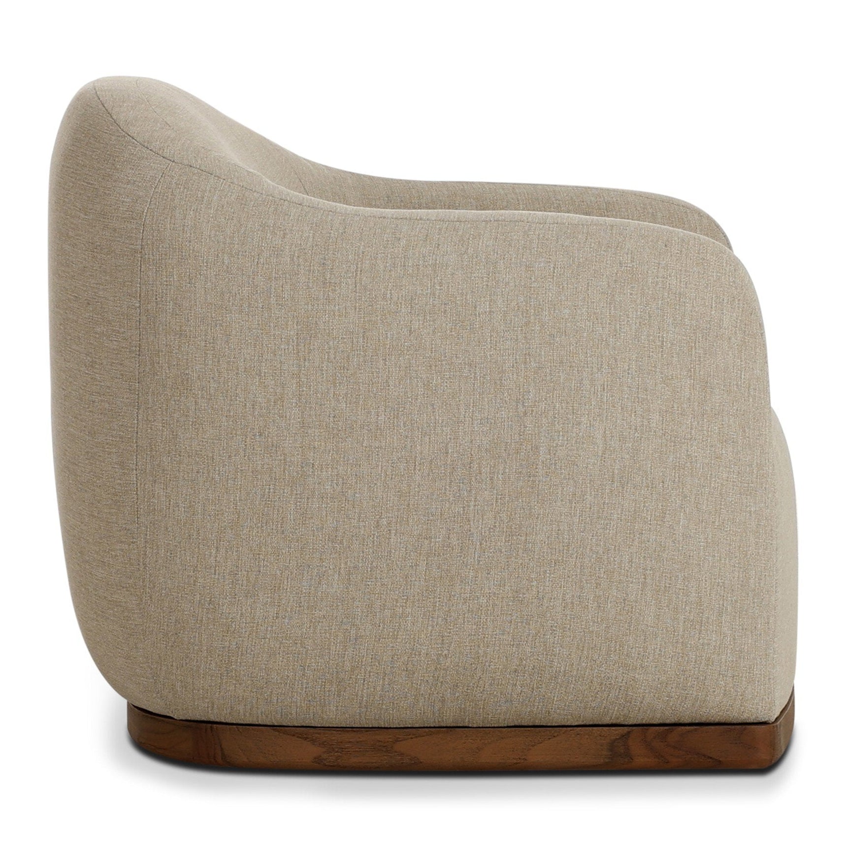 Four Hands Fabiana Alessi Buff Outdoor Chair side view