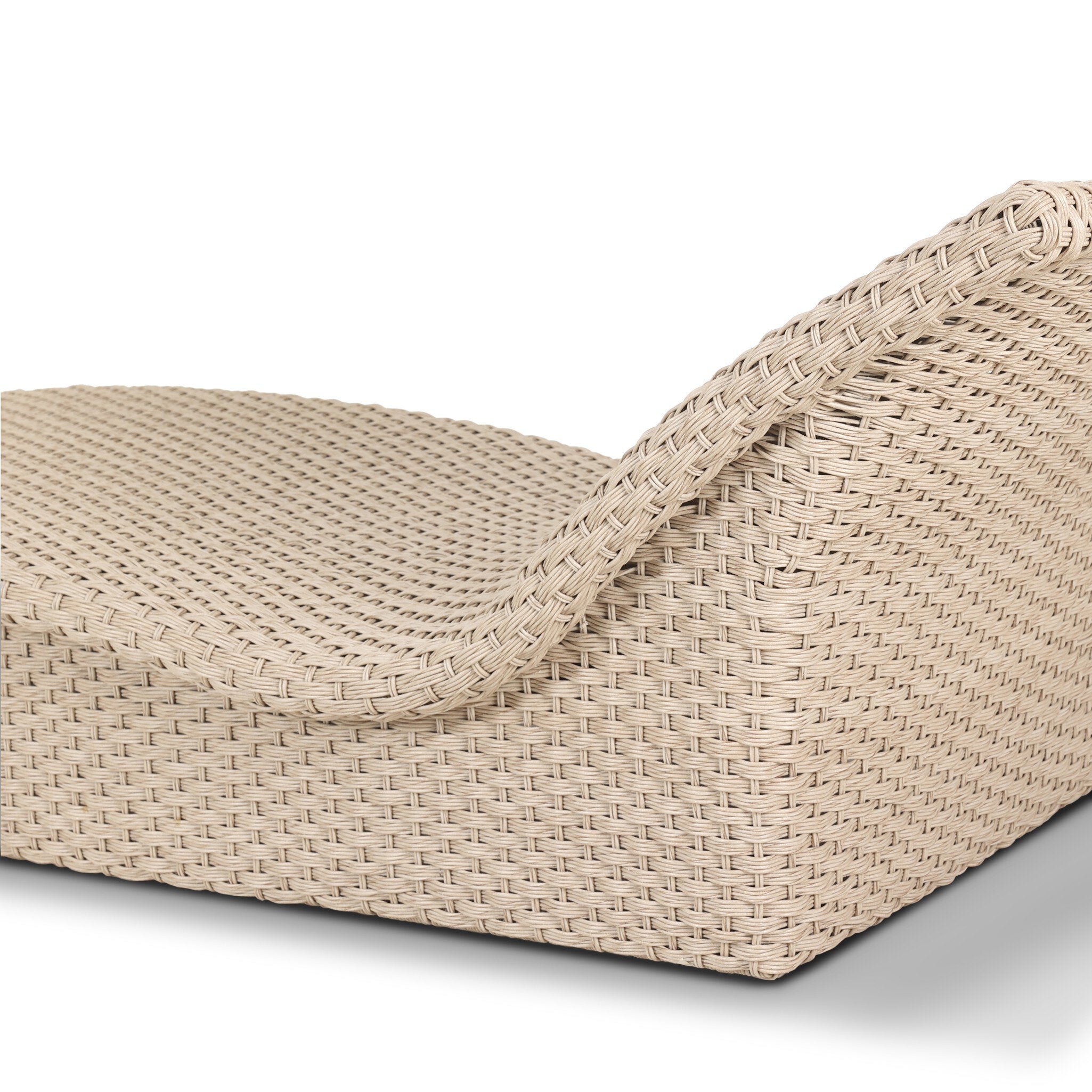 Four Hands Quinta Antique Dune Outdoor Chaise - detail 5