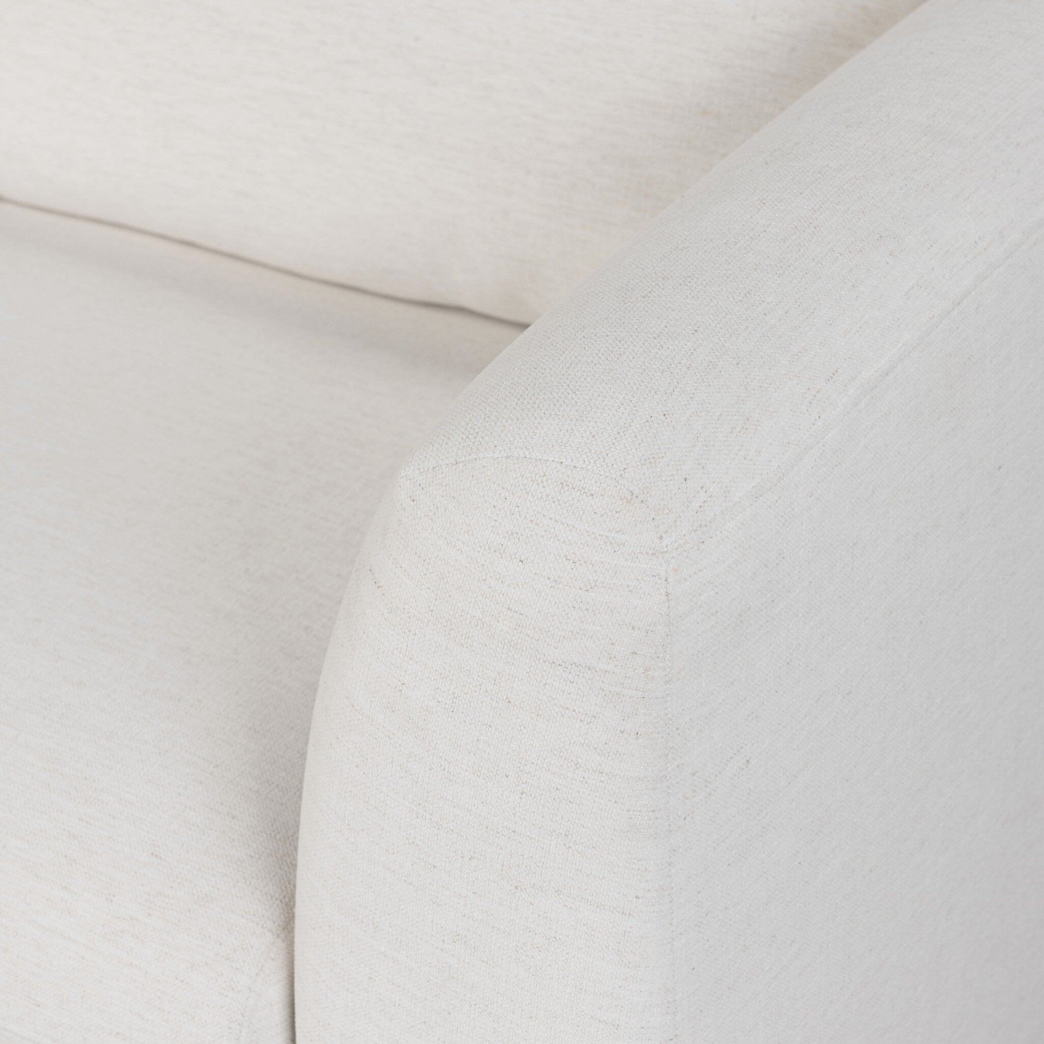 Four Hands Anissa Crypton Nomad Snow 3 Piece Corner Sectional Sofa - detail 4