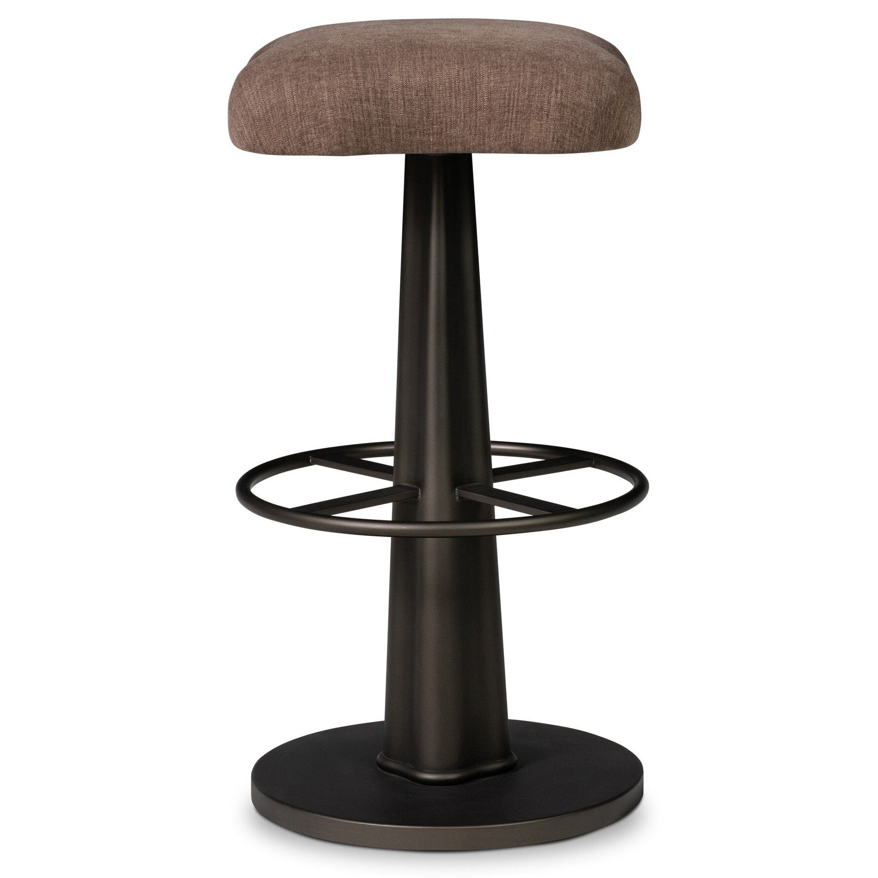 Four Hands Clova Laughlin Cafe Swivel Bar Stool side view