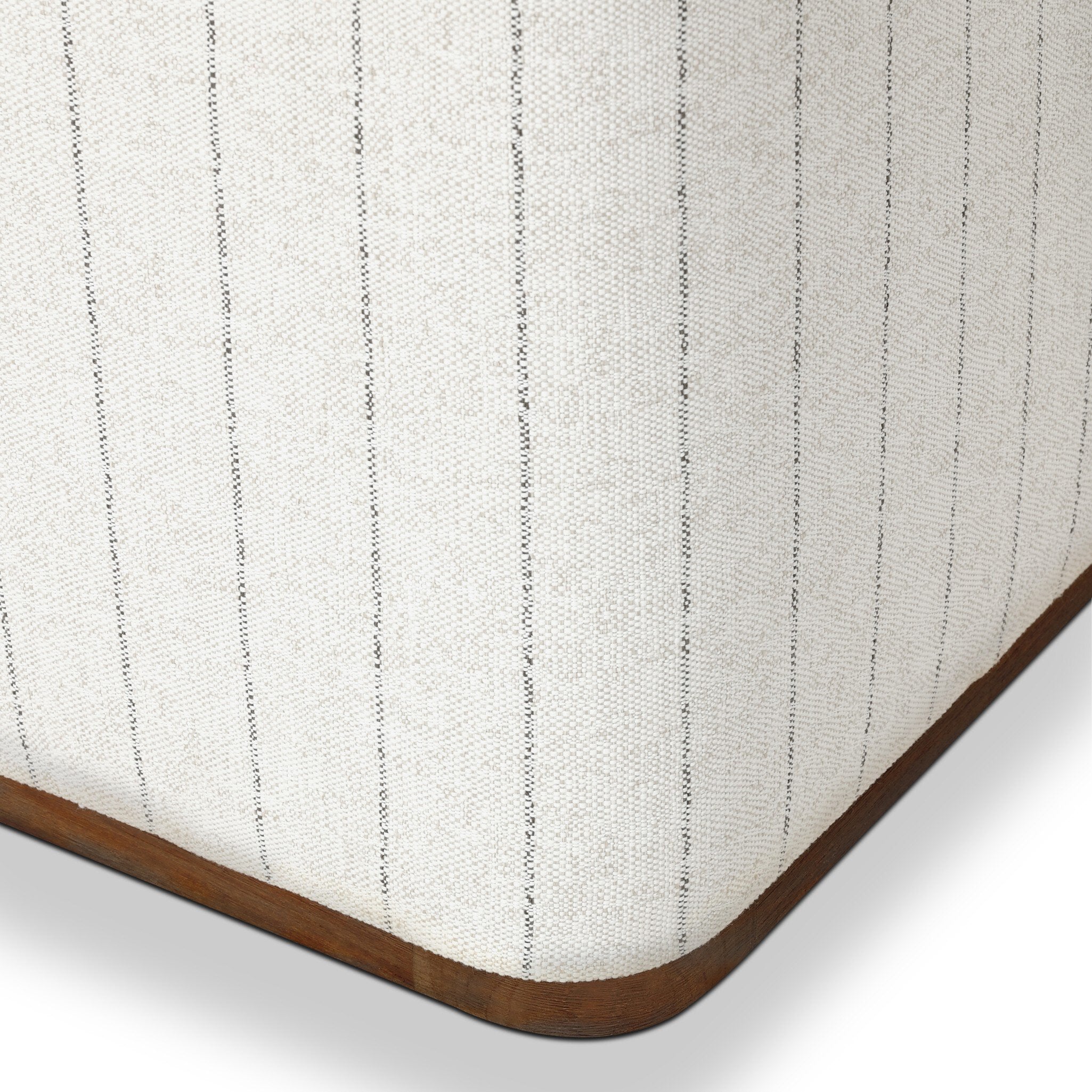 Four Hands Almere Amalfi Natural Outdoor Dining Chair finish close-up
