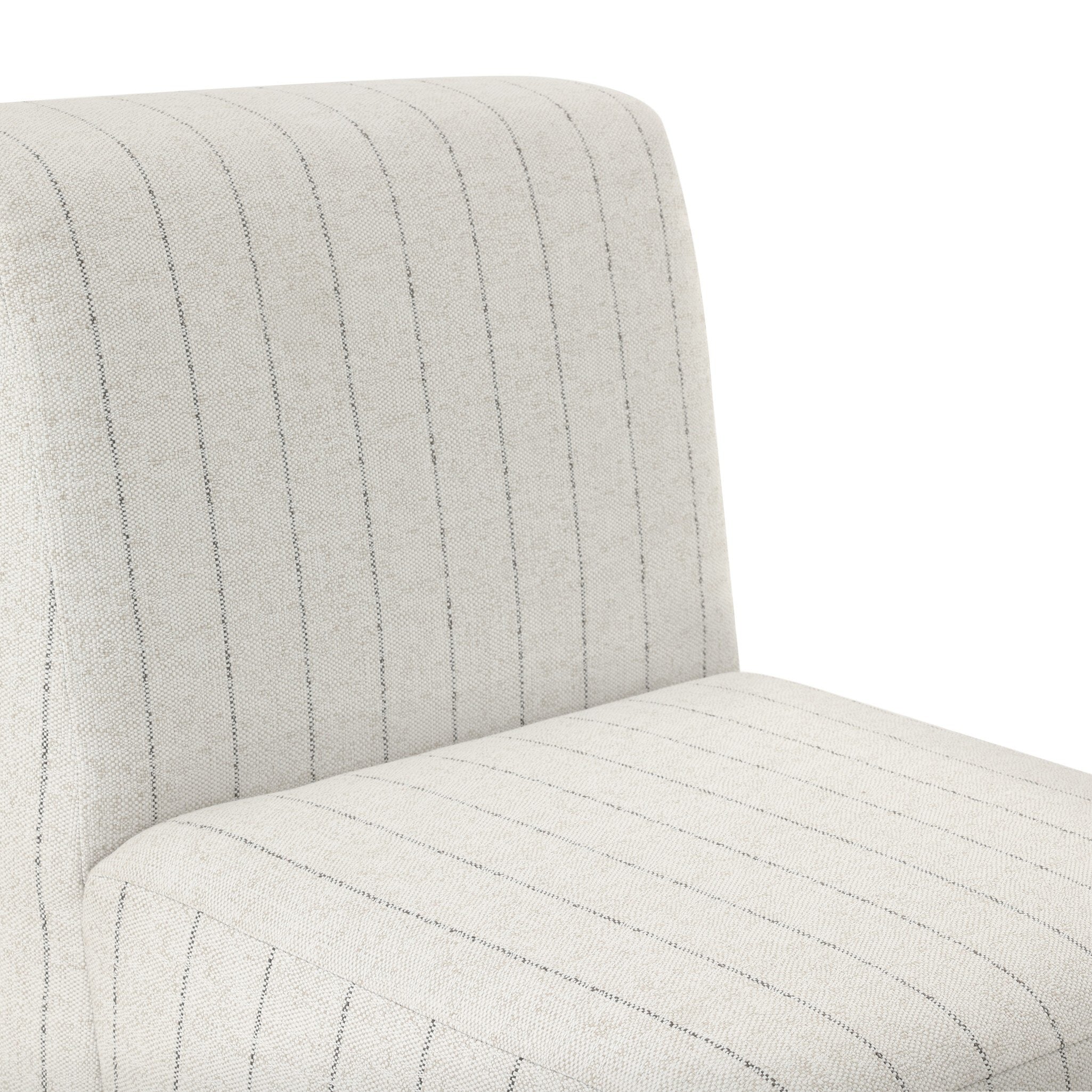 Four Hands Almere Amalfi Natural Outdoor Dining Chair craftsmanship close-up