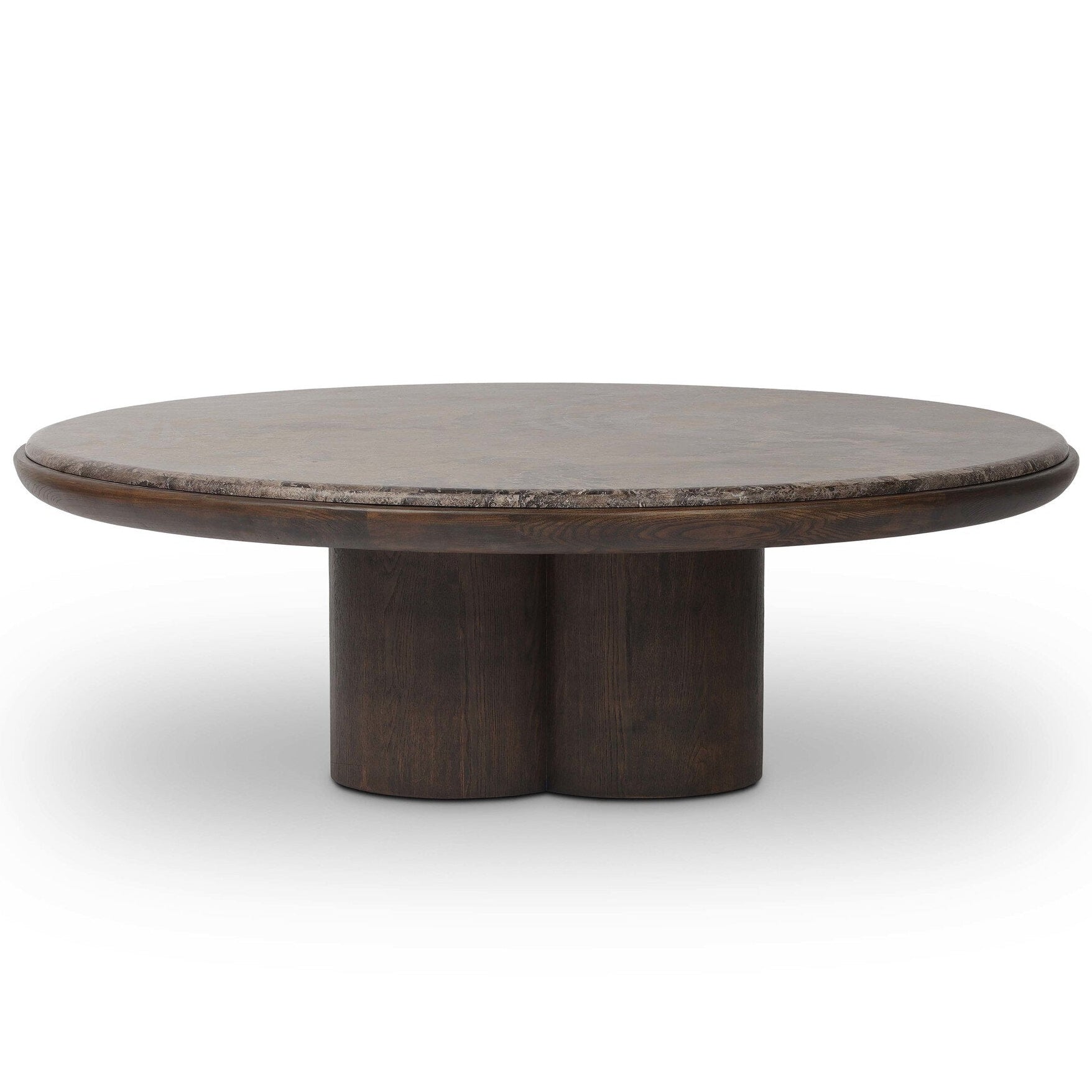 Four Hands Zeke Coco Ash Coffee Table side view