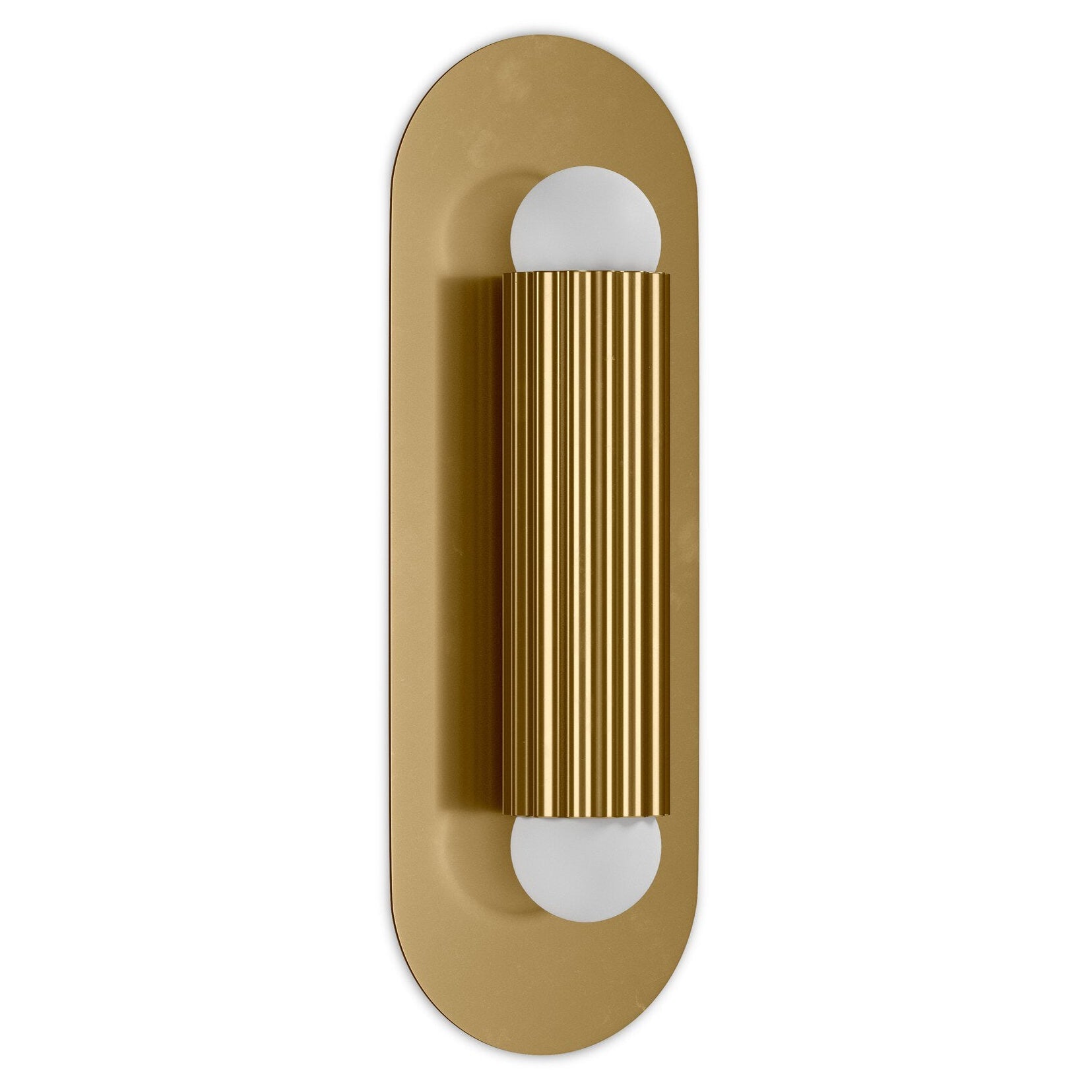 Four Hands Vesta Burnished Brass Wall Sconce styled view