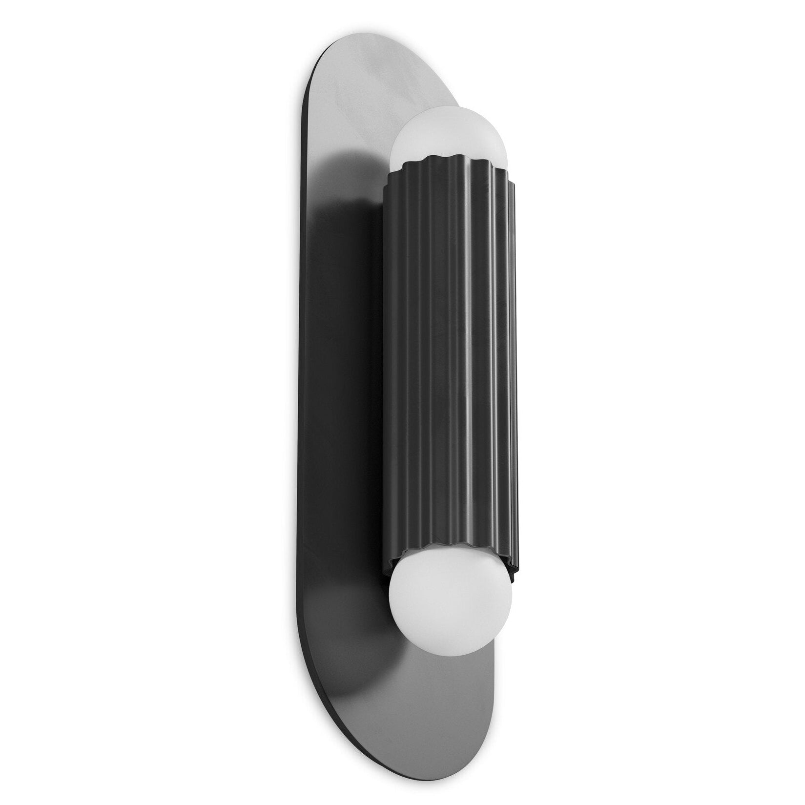 Four Hands Vesta Black Gunmetal Wall Sconce detail view 2