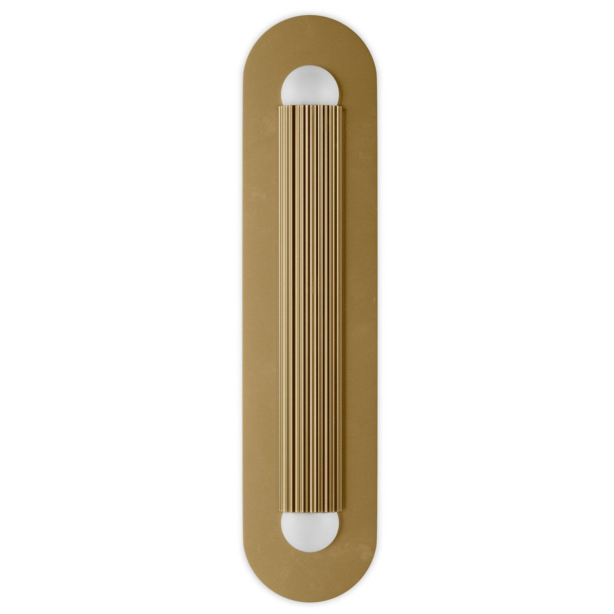 Four Hands Vesta Burnished Brass Wall Sconce front view