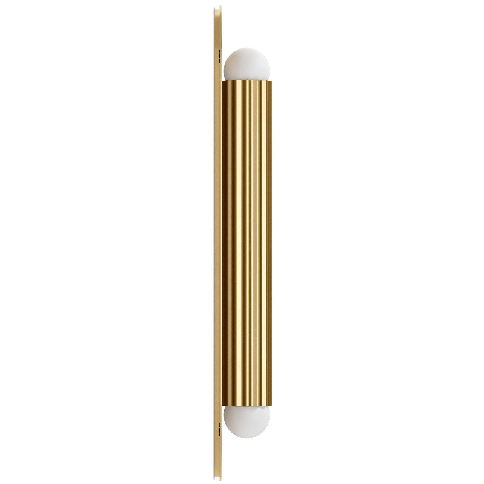 Four Hands Vesta Burnished Brass Wall Sconce side view