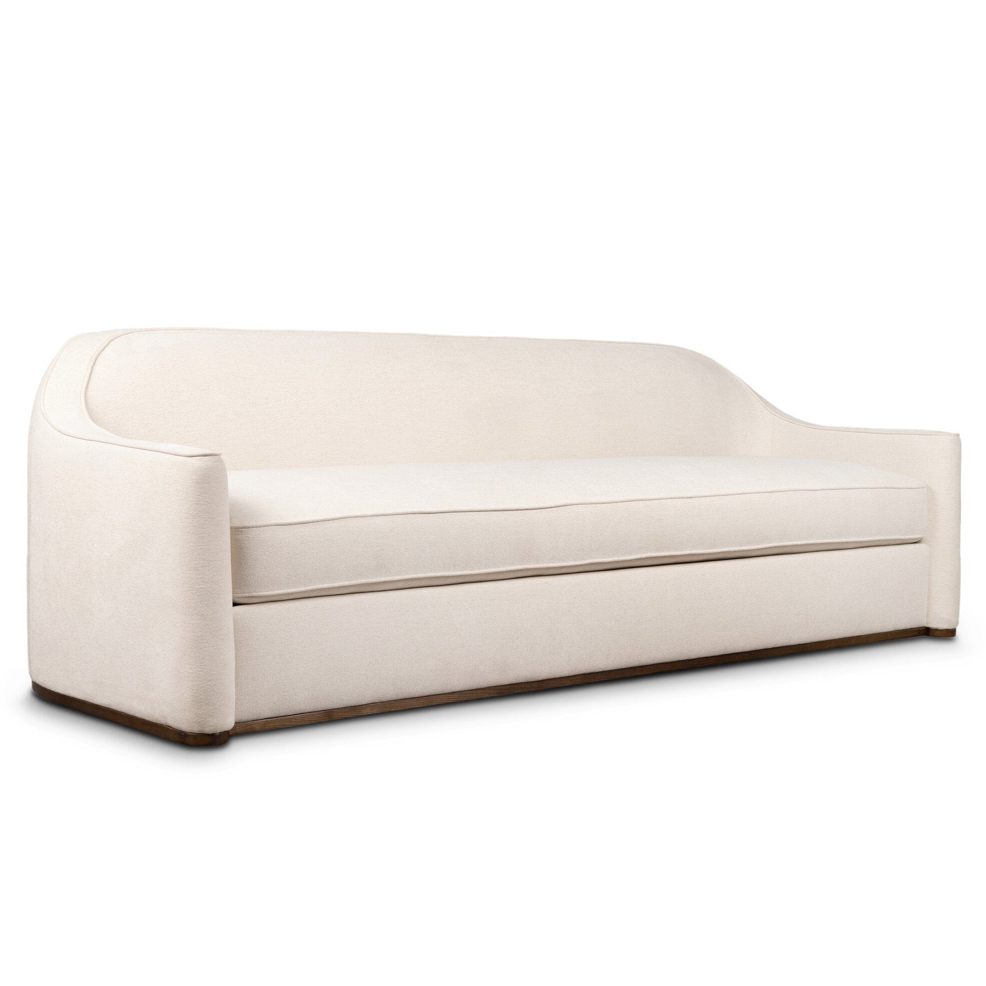 Four Hands Chella Laughlin Bone Sofa — styled view