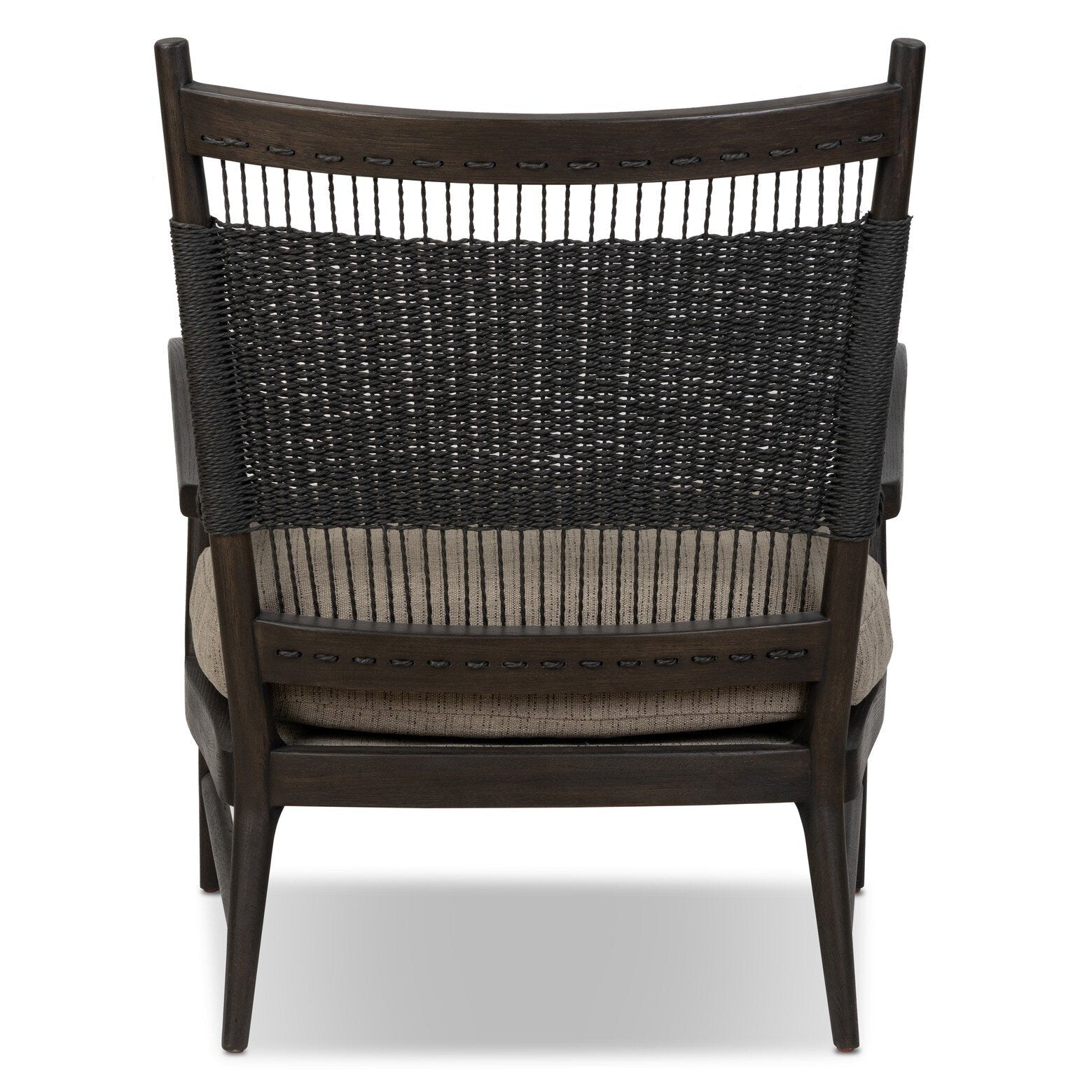 Four Hands Anders Ambro Stripe Chair — back view