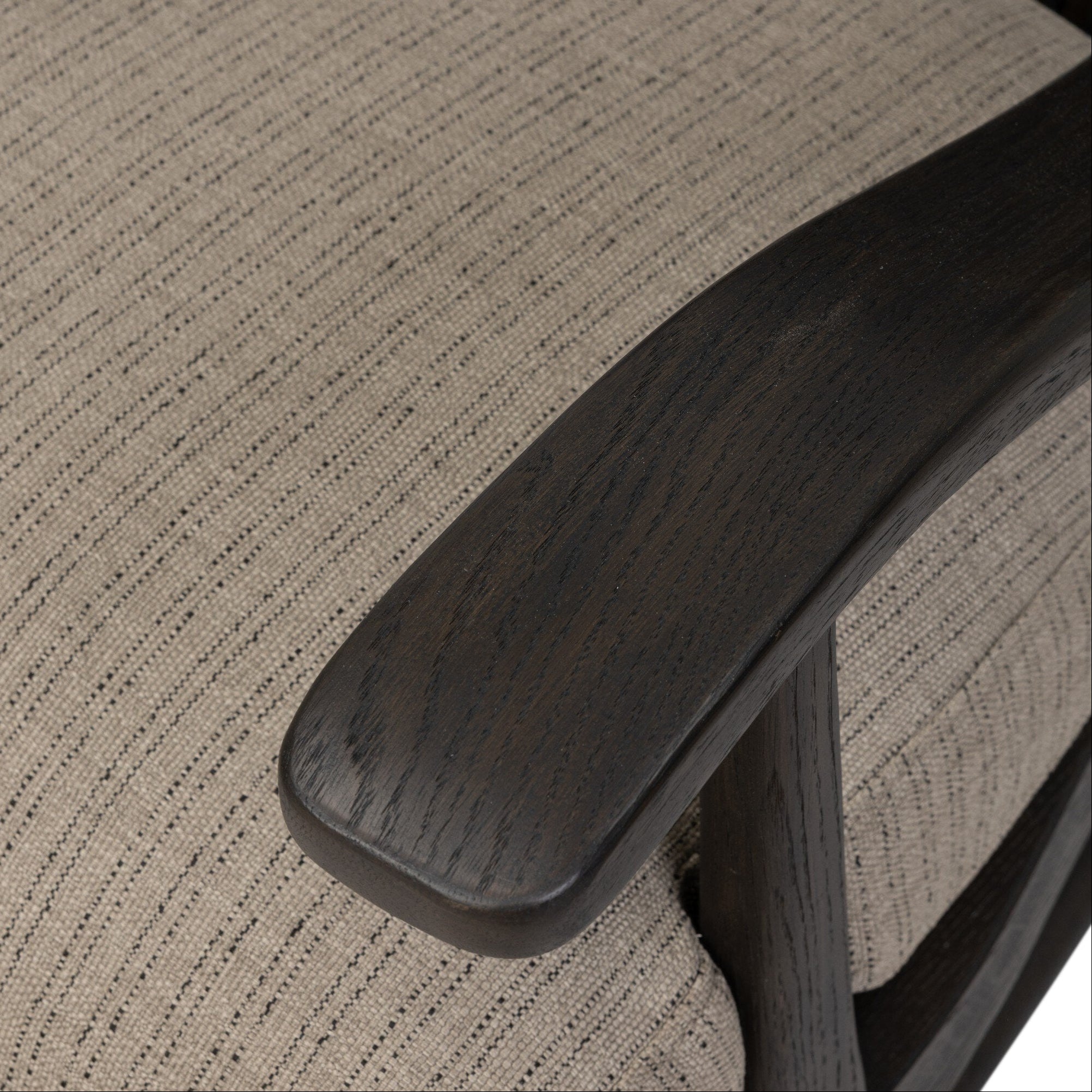 Four Hands Anders Ambro Stripe Chair — edge and joinery detail