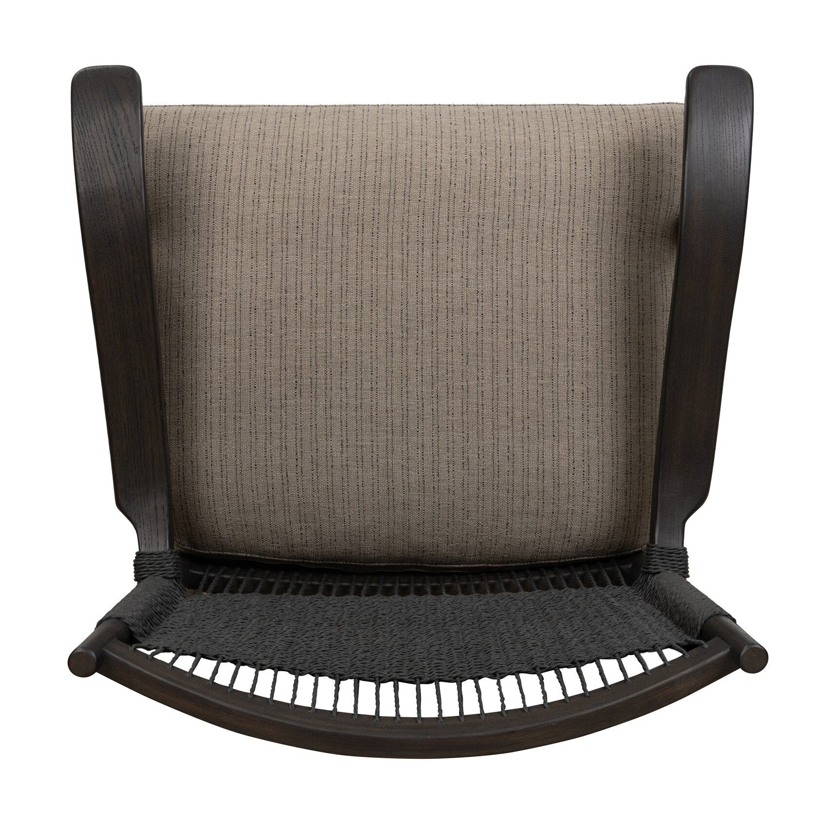 Four Hands Anders Ambro Stripe Chair — top-down view