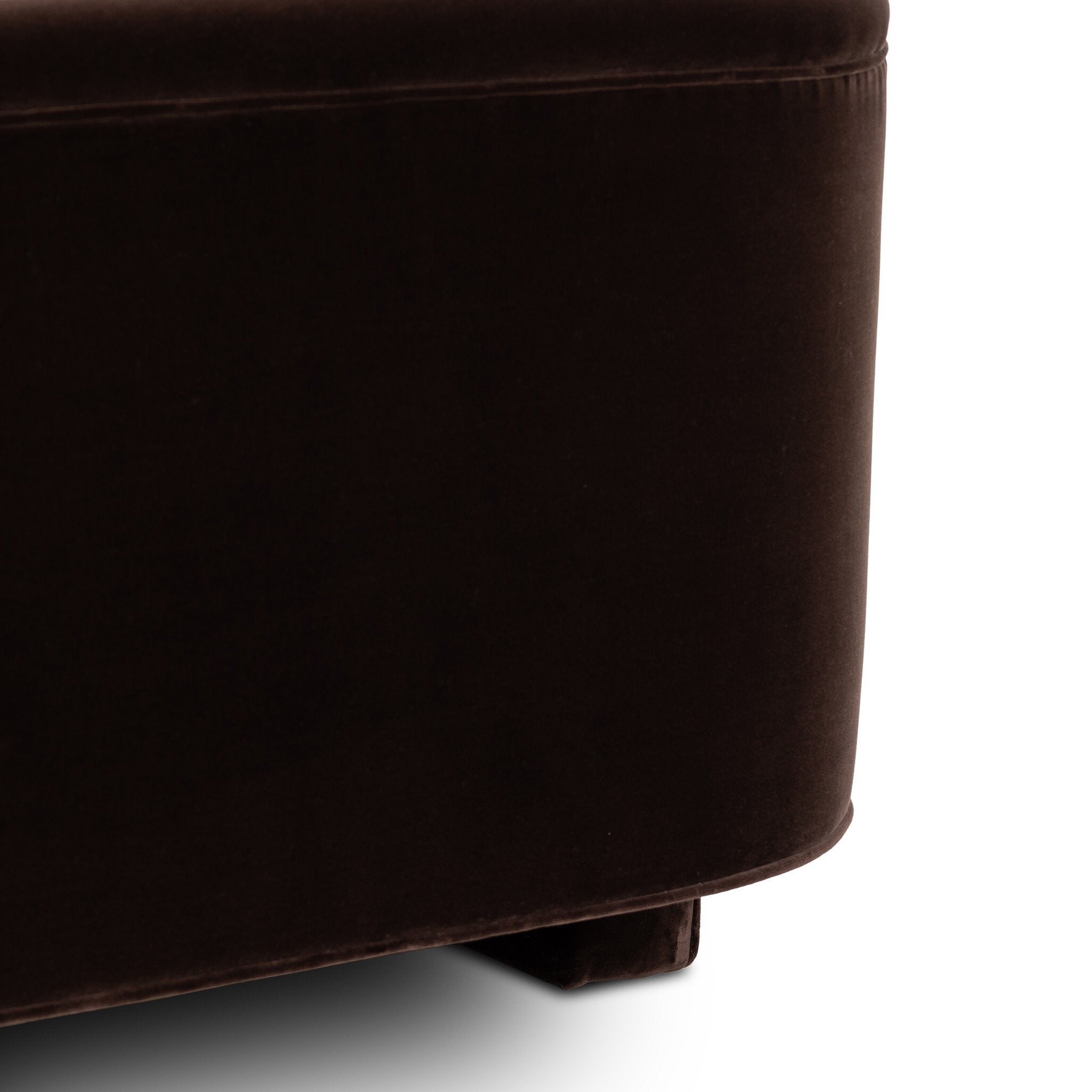 Four Hands Katya Surrey Cocoa 80in Sofa — construction detail