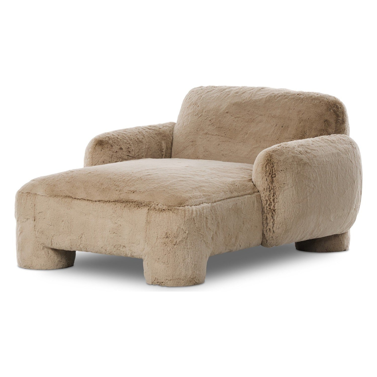 Four Hands Mingh Boden Pewter Chaise