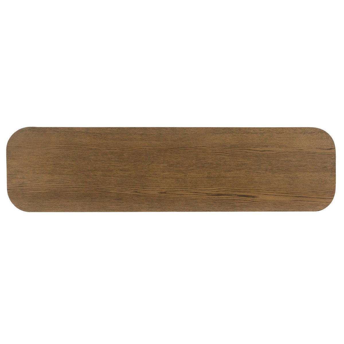 Four Hands Elle Tawny Oak 4 Door Media Console — top-down view