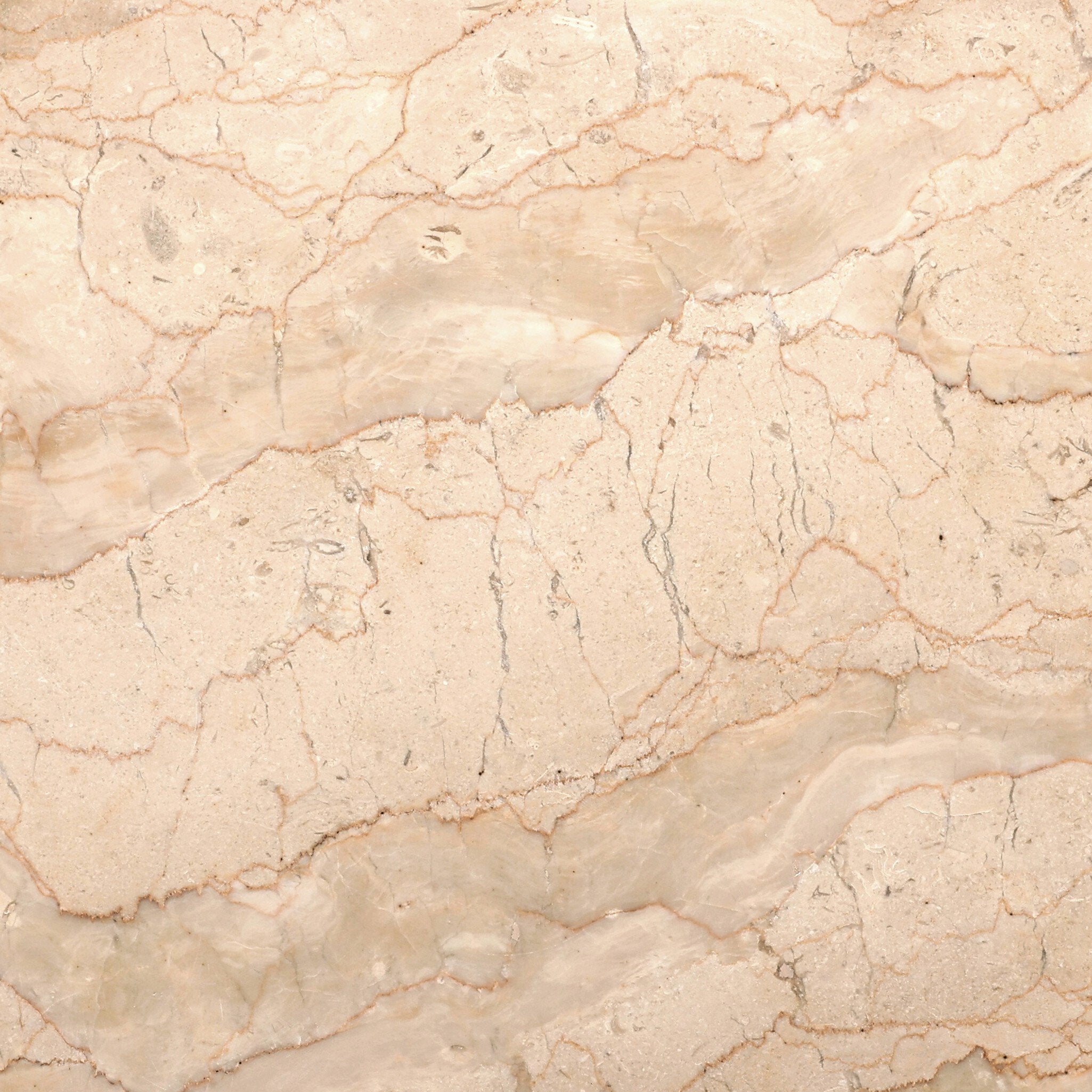 Four Hands Boa Cream Marble Small Nightstand — construction detail