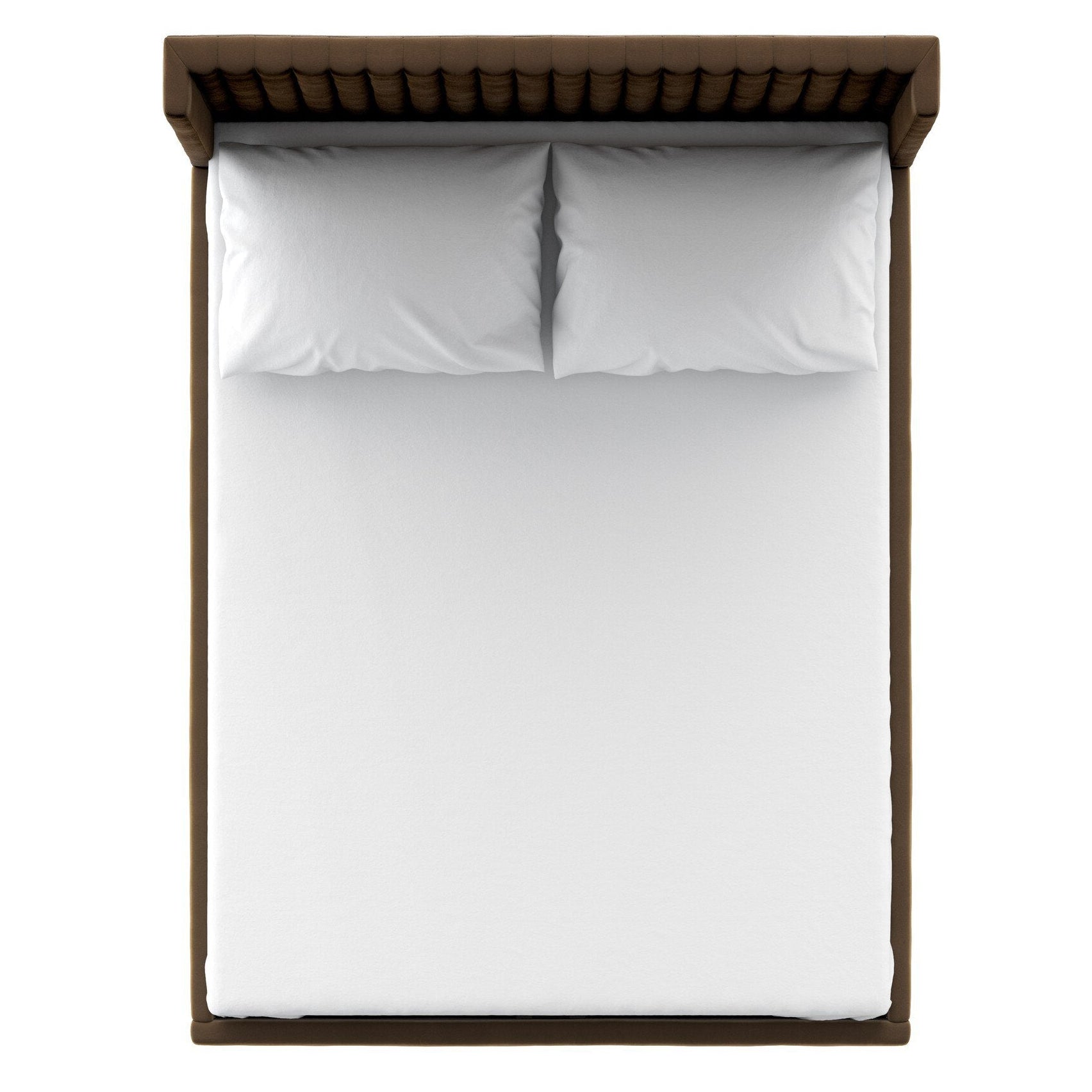 Four Hands Montgomery Surrey Mink Bed top-down view