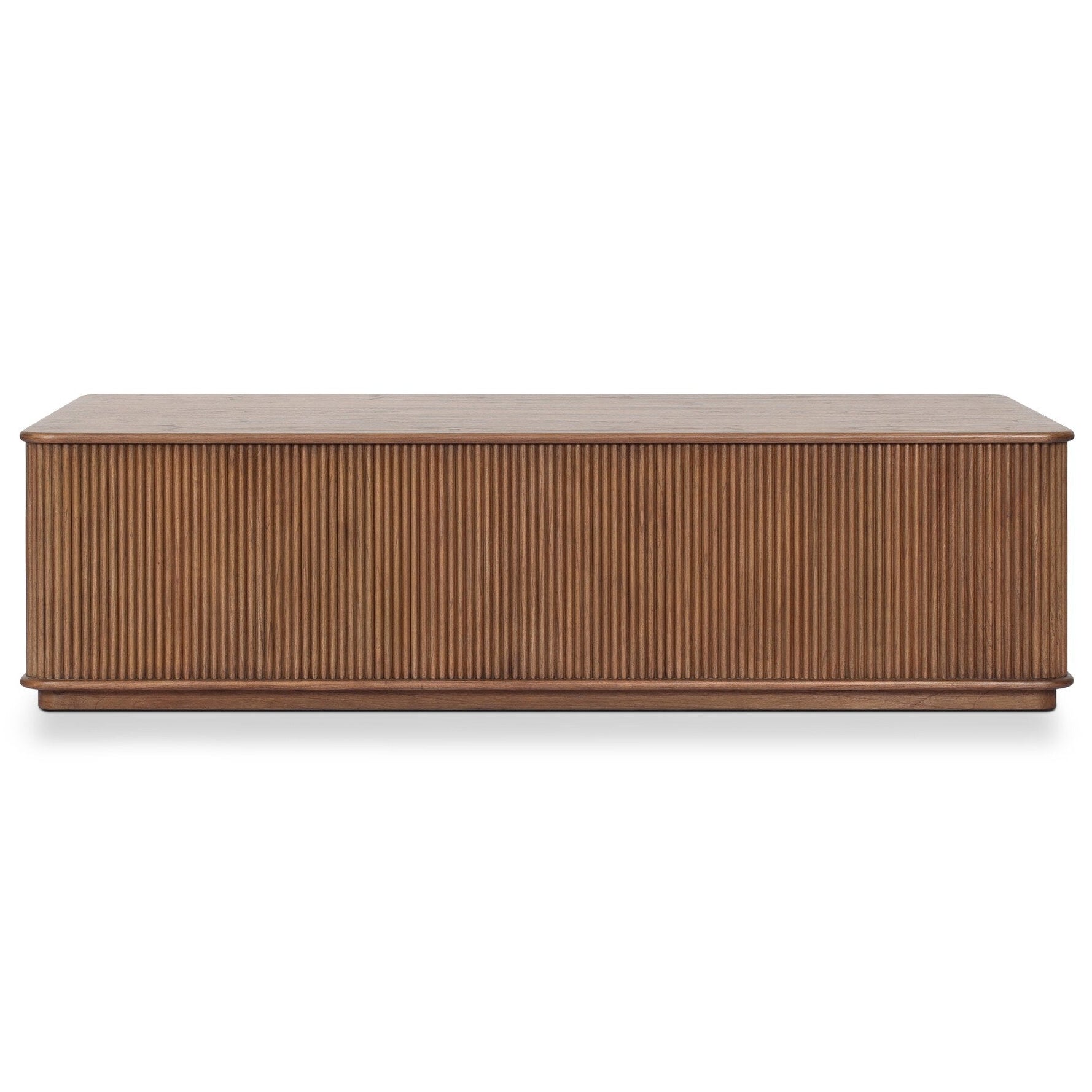 Four Hands Ona Amber Mindi Rectangular Coffee Table back view