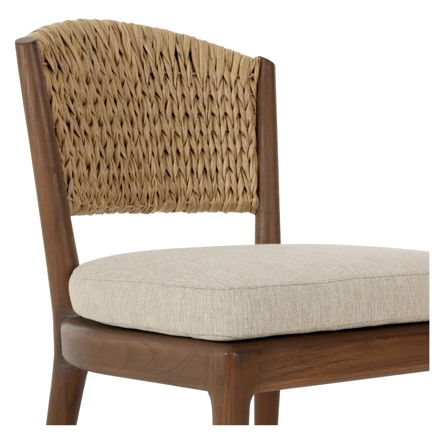 Four Hands Atwood Ellor Beige Outdoor Dining Chair Set of 2