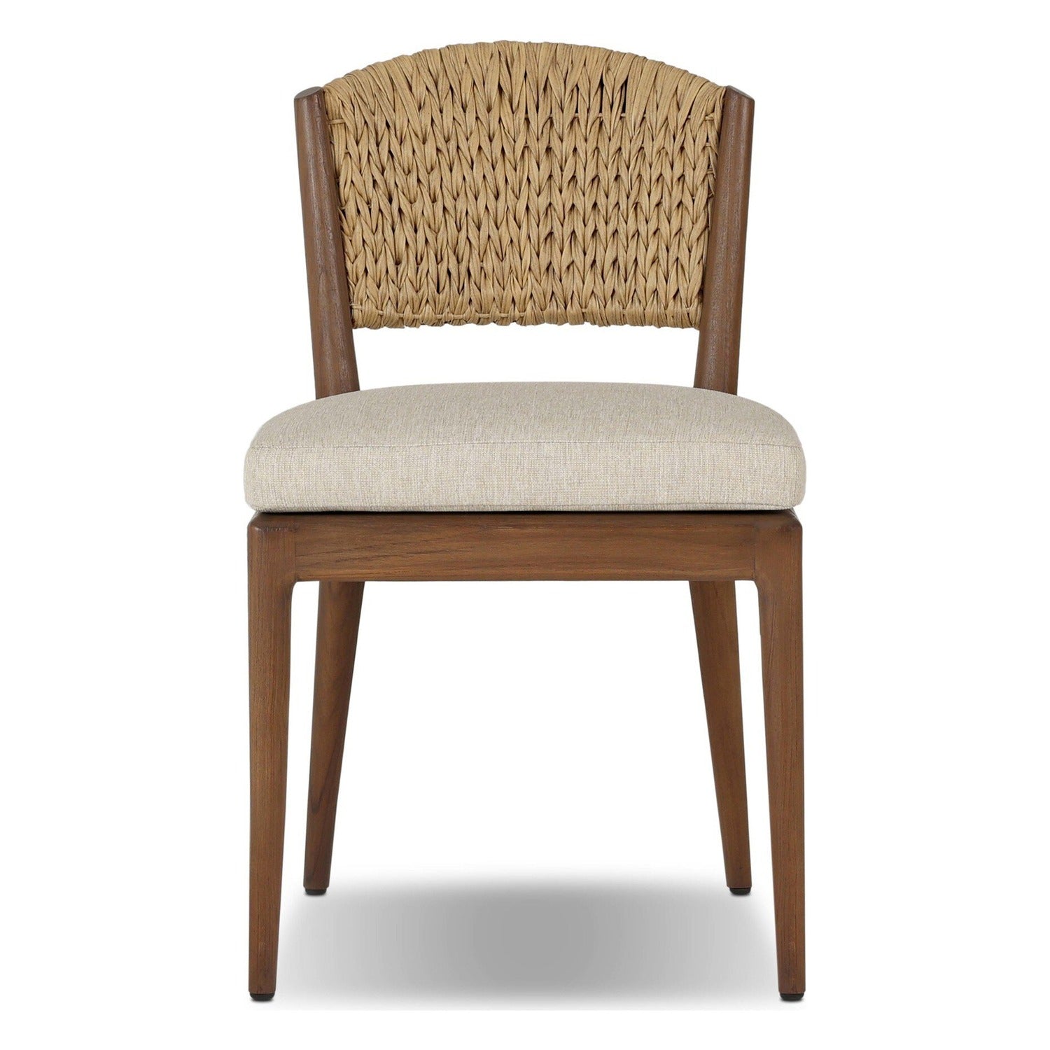 Four Hands Atwood Ellor Beige Outdoor Dining Chair Set of 2