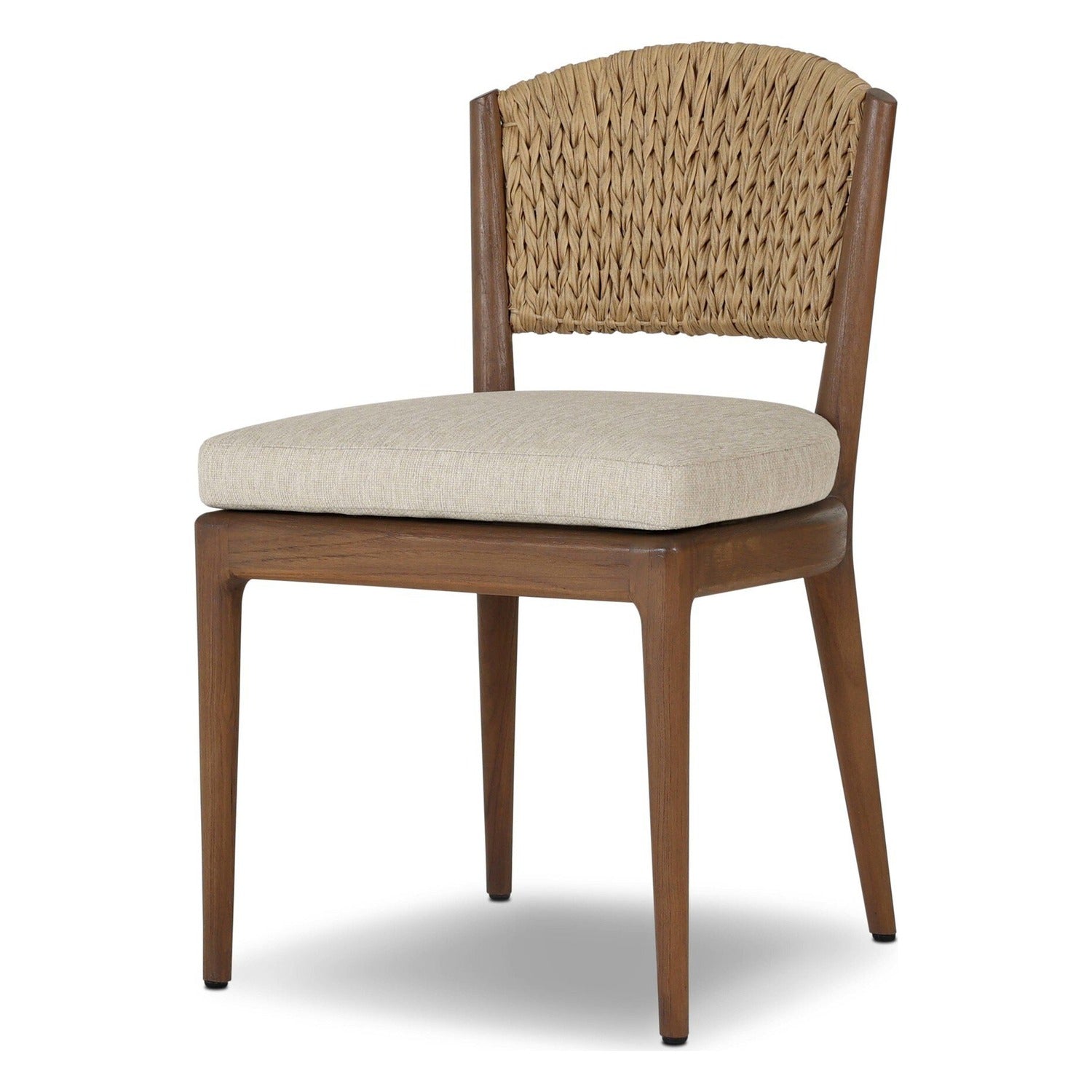 Four Hands Atwood Ellor Beige Outdoor Dining Chair Set of 2