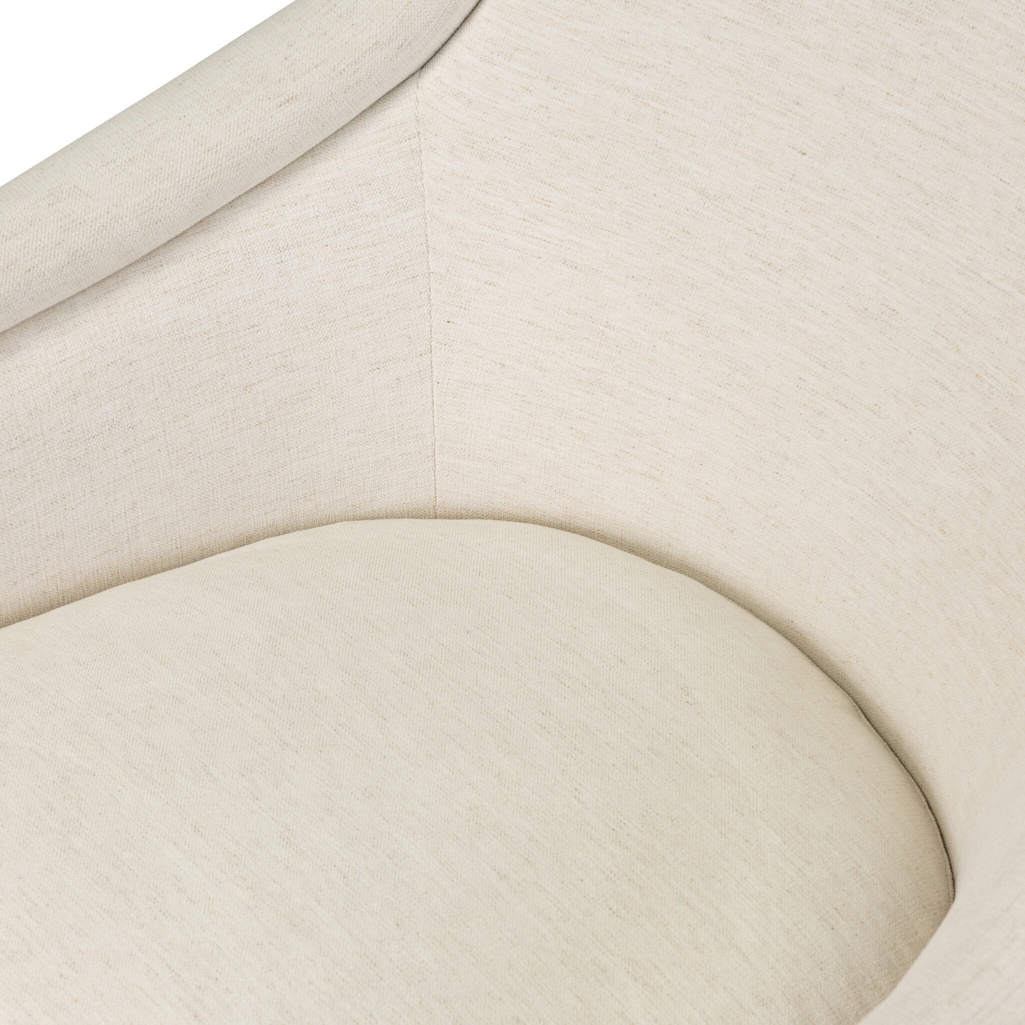 Four Hands Blaire Snow Swivel Glider — Flax/Linen