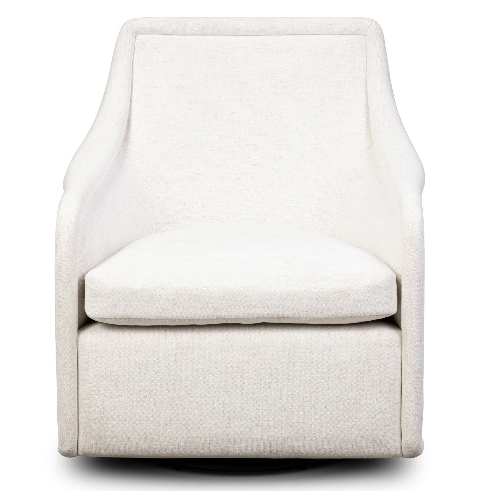 Four Hands Blaire Snow Swivel Glider front view