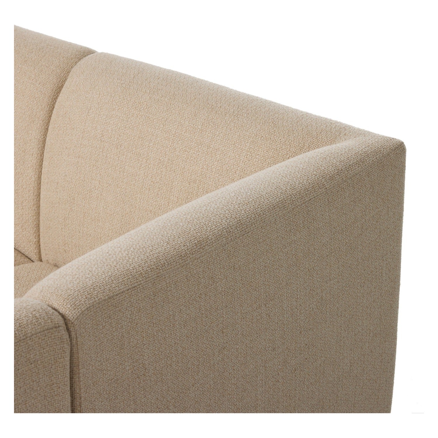 Four Hands Ellington Irving Taupe 77in L-Shape Dining Banquette