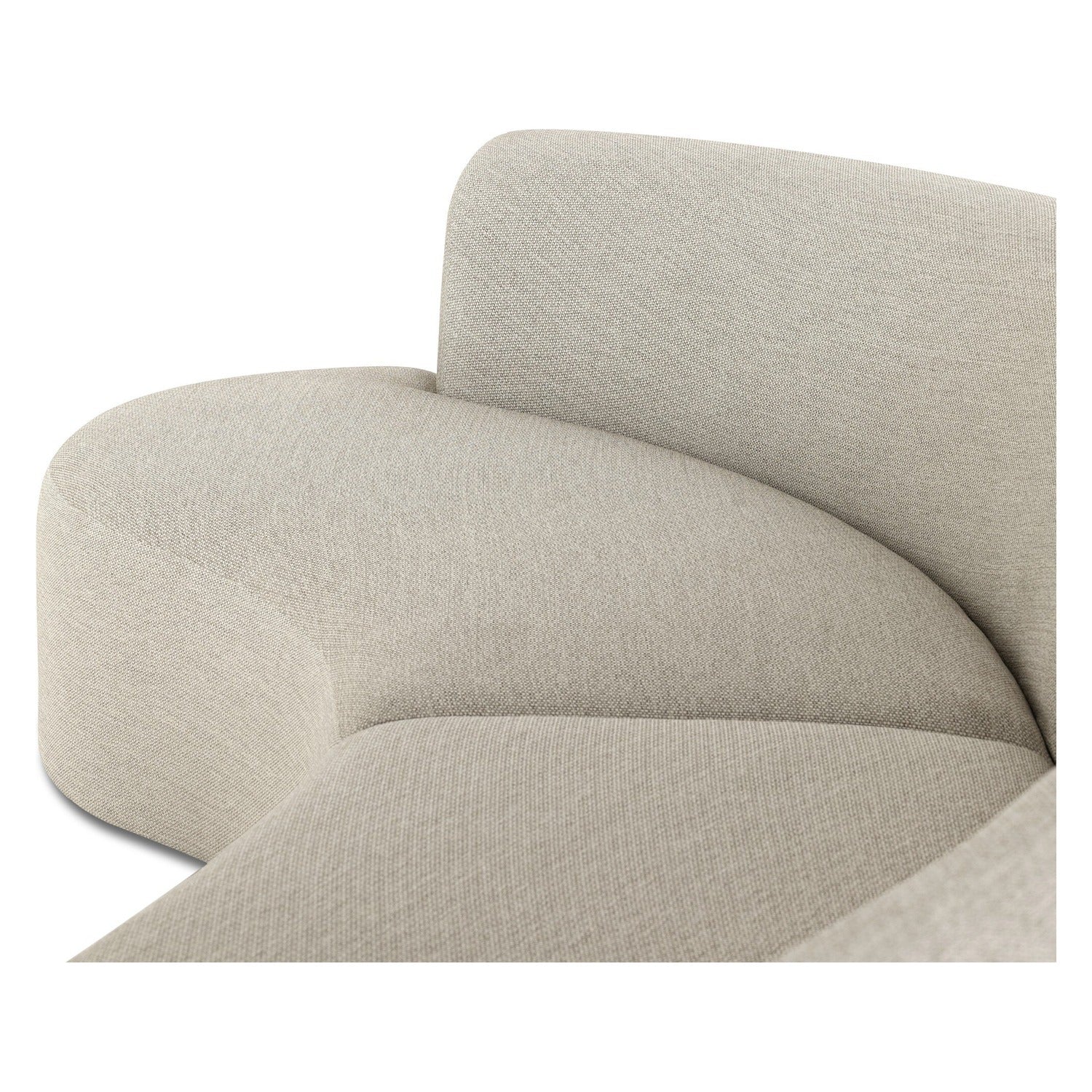 Four Hands Opal Faye Sand Outdoor 3 Piece Sectional Sofa