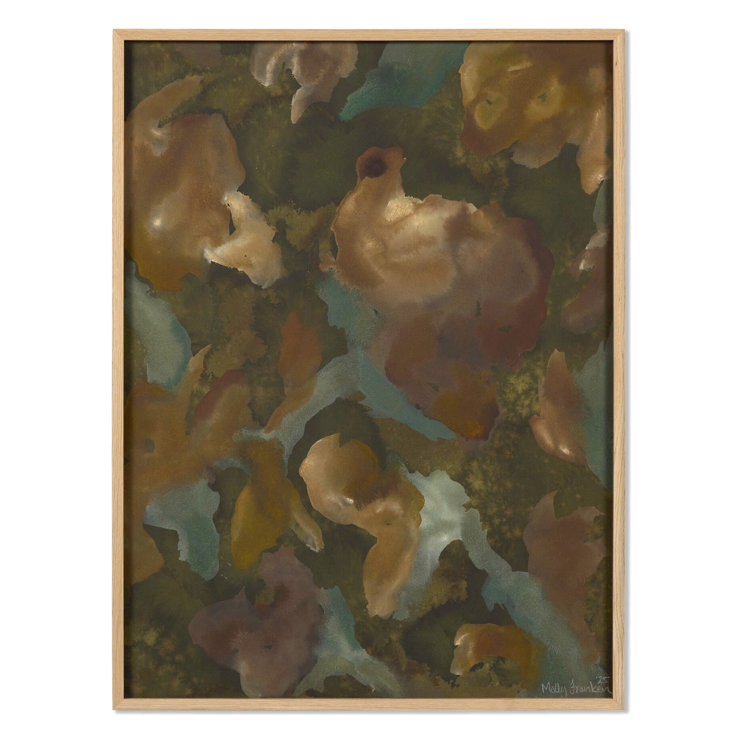 Four Hands x Molly Franken Beauty As Defiance White Oak Framed Art
