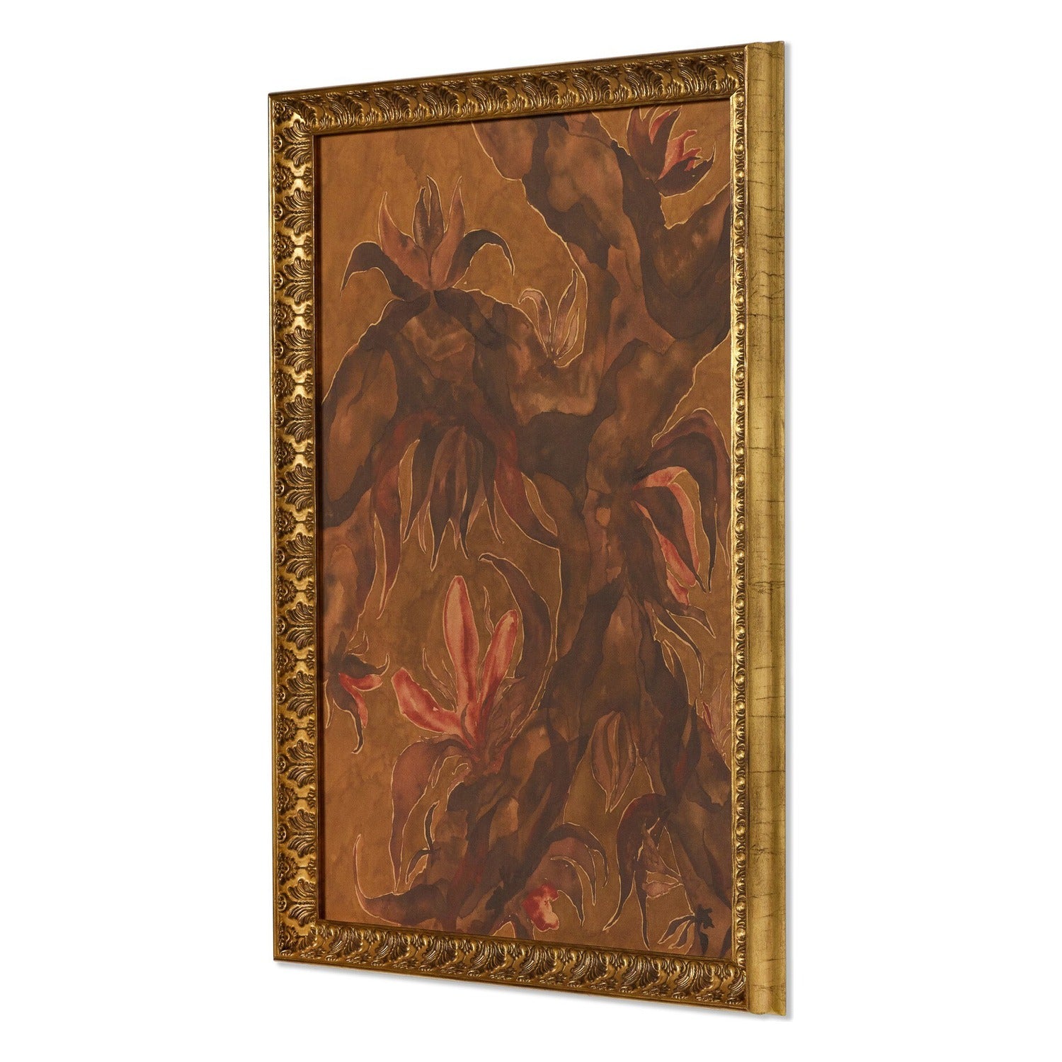 Four Hands x Molly Franken What's Mine Is Yours Gilded Antique Gold Framed Art