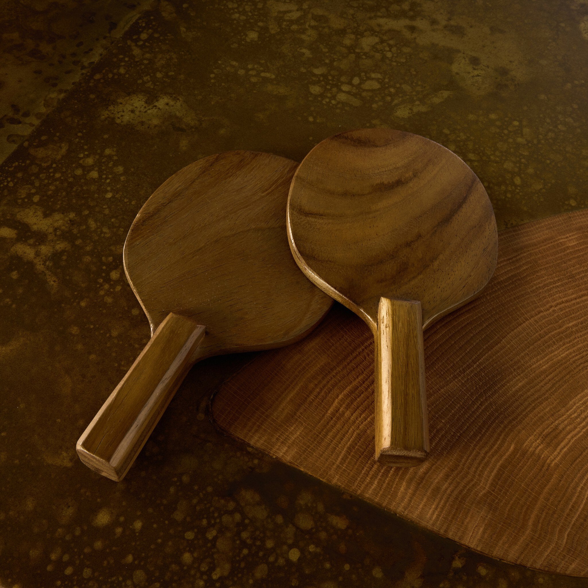 Four Hands Vella Smoked Oak Ping Pong Table - detail 7
