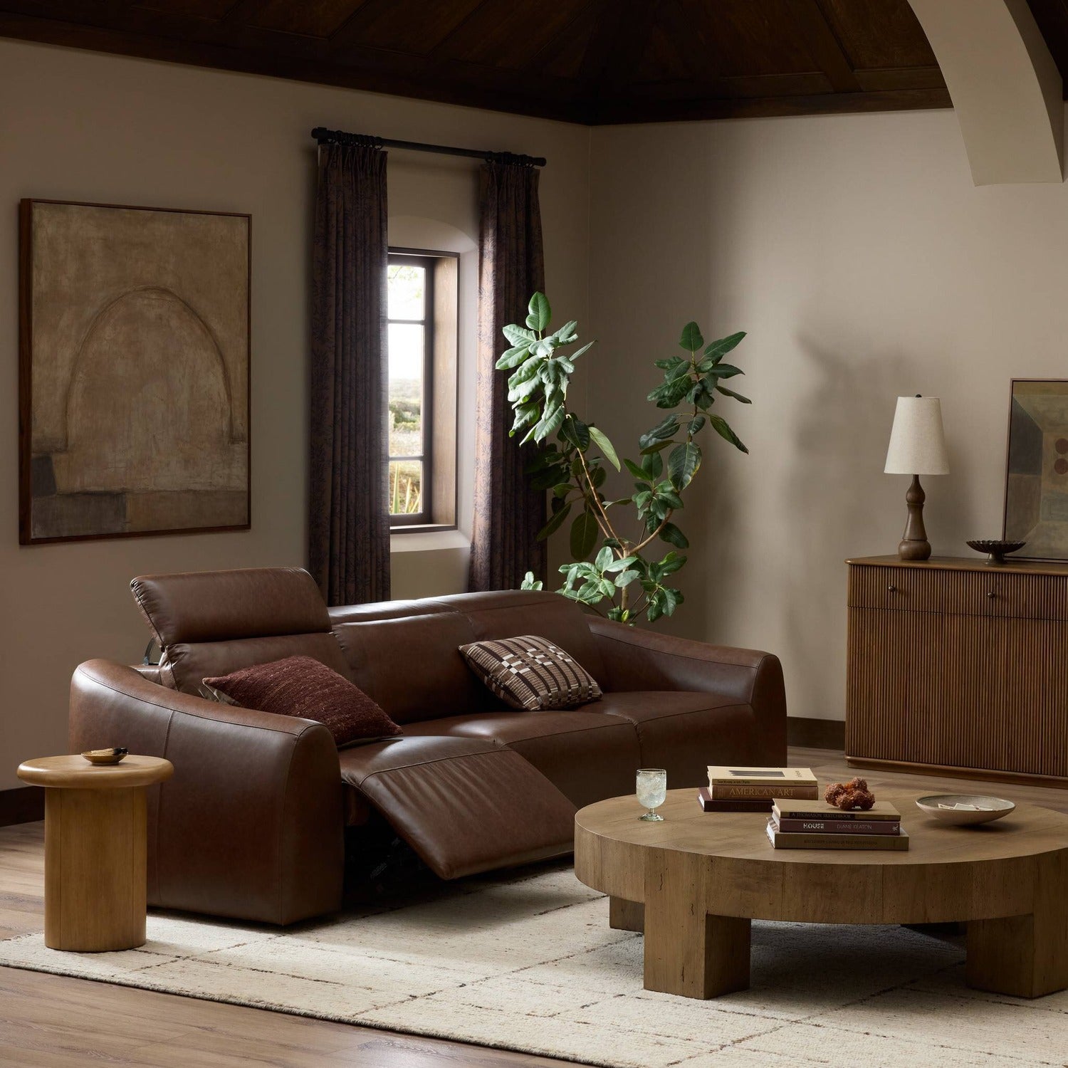 Four Hands Alondra Sonoma Coco Power Recliner 3-Piece Sectional Sofa