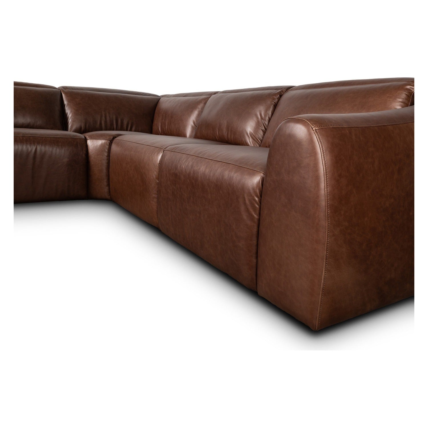 Four Hands Alondra Sonoma Coco Power Recliner 5-Piece Sectional Sofa