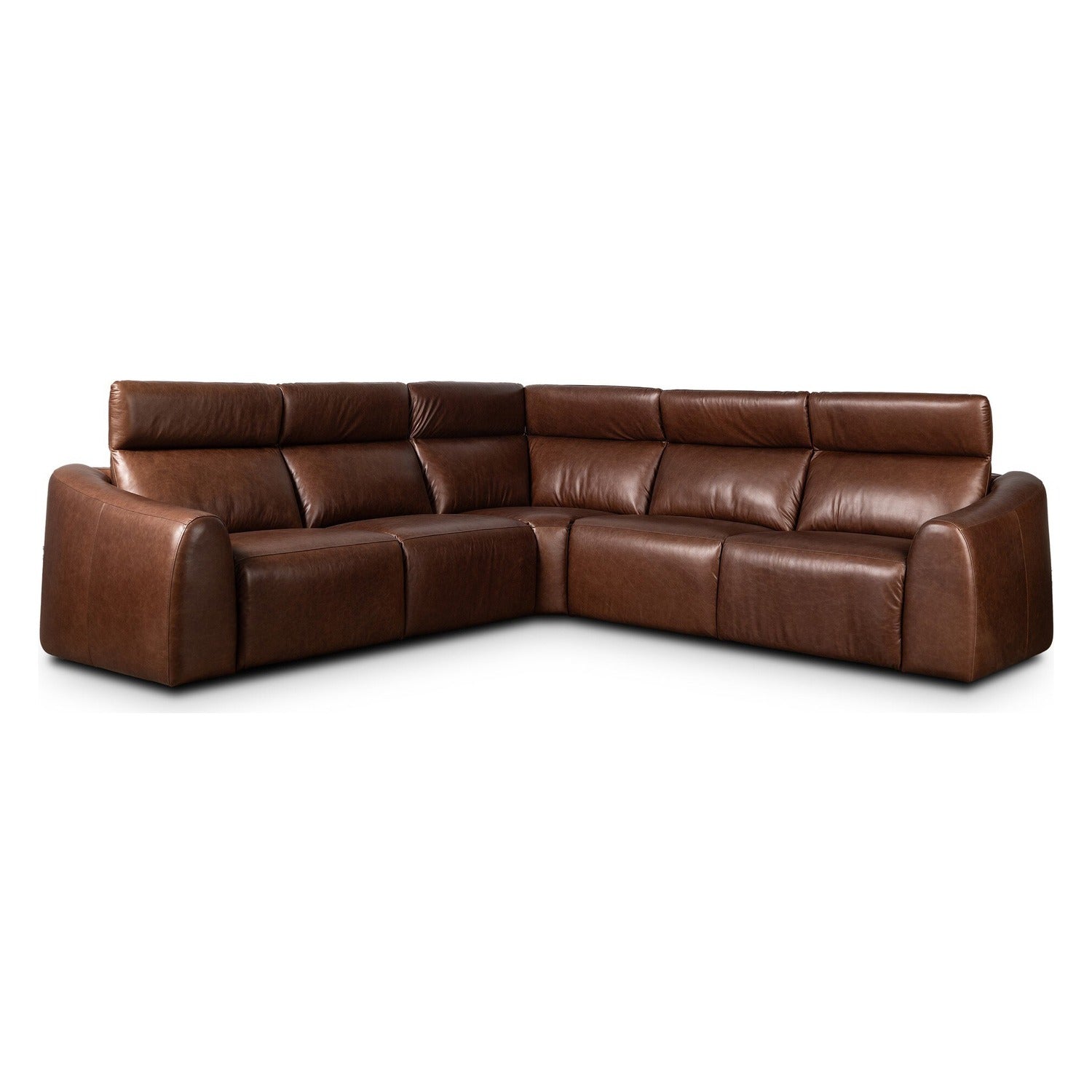 Four Hands Alondra Sonoma Coco Power Recliner 5-Piece Sectional Sofa