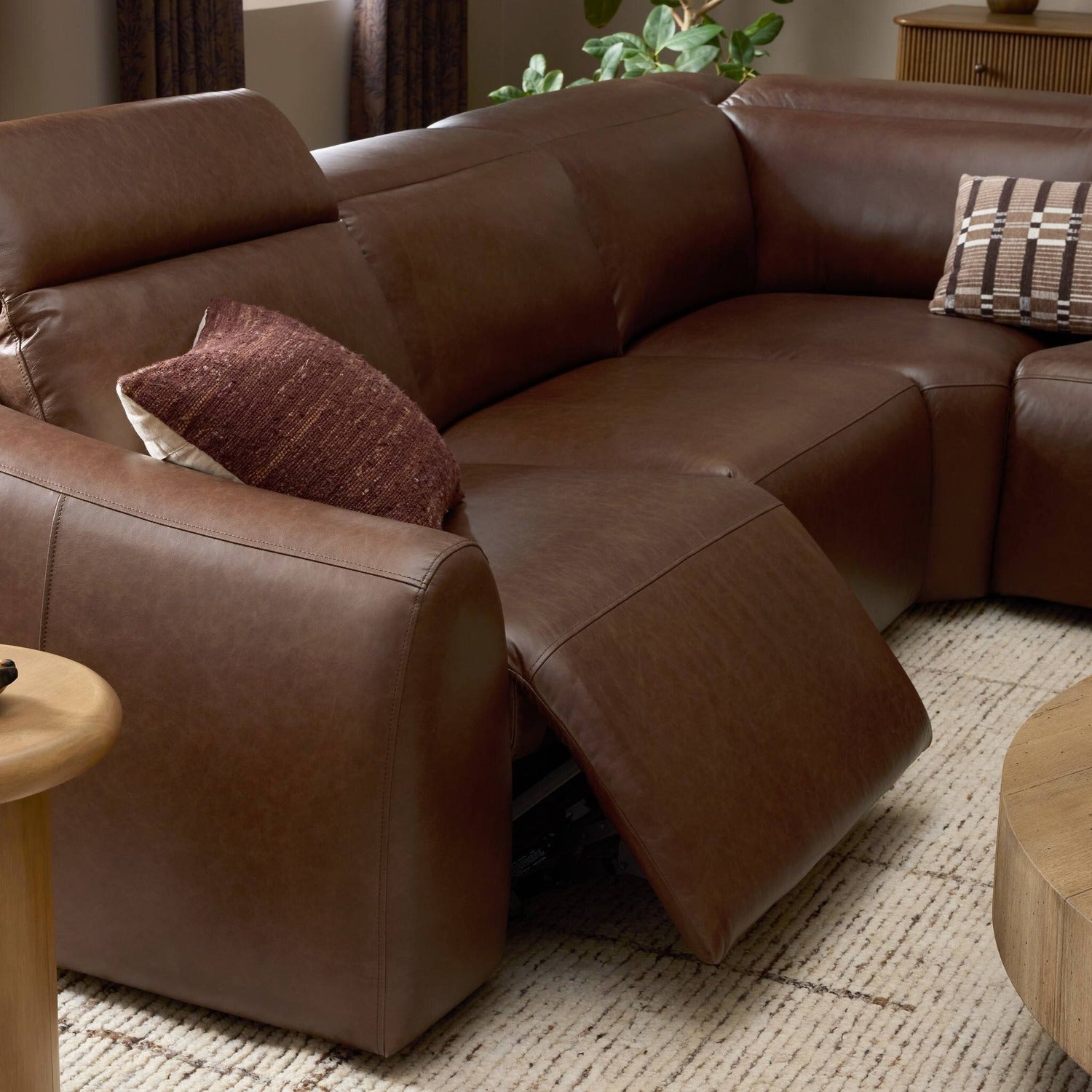 Four Hands Alondra Sonoma Coco Power Recliner 5-Piece Sectional Sofa