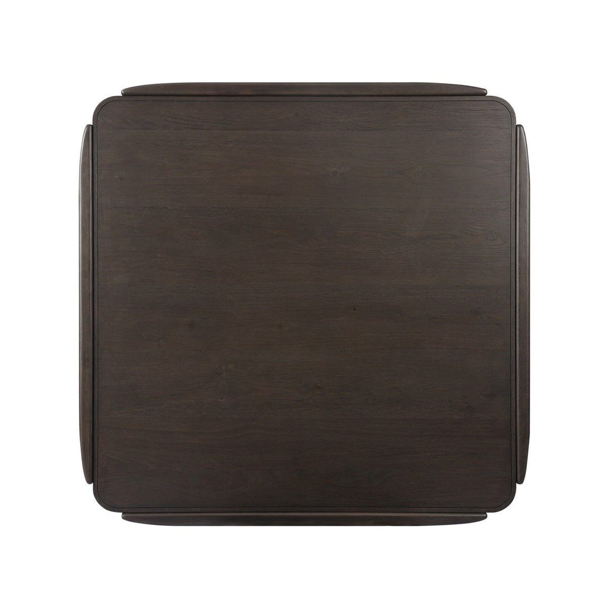 Four Hands Floyd Smoked Black Oak Coffee Table - top-down view