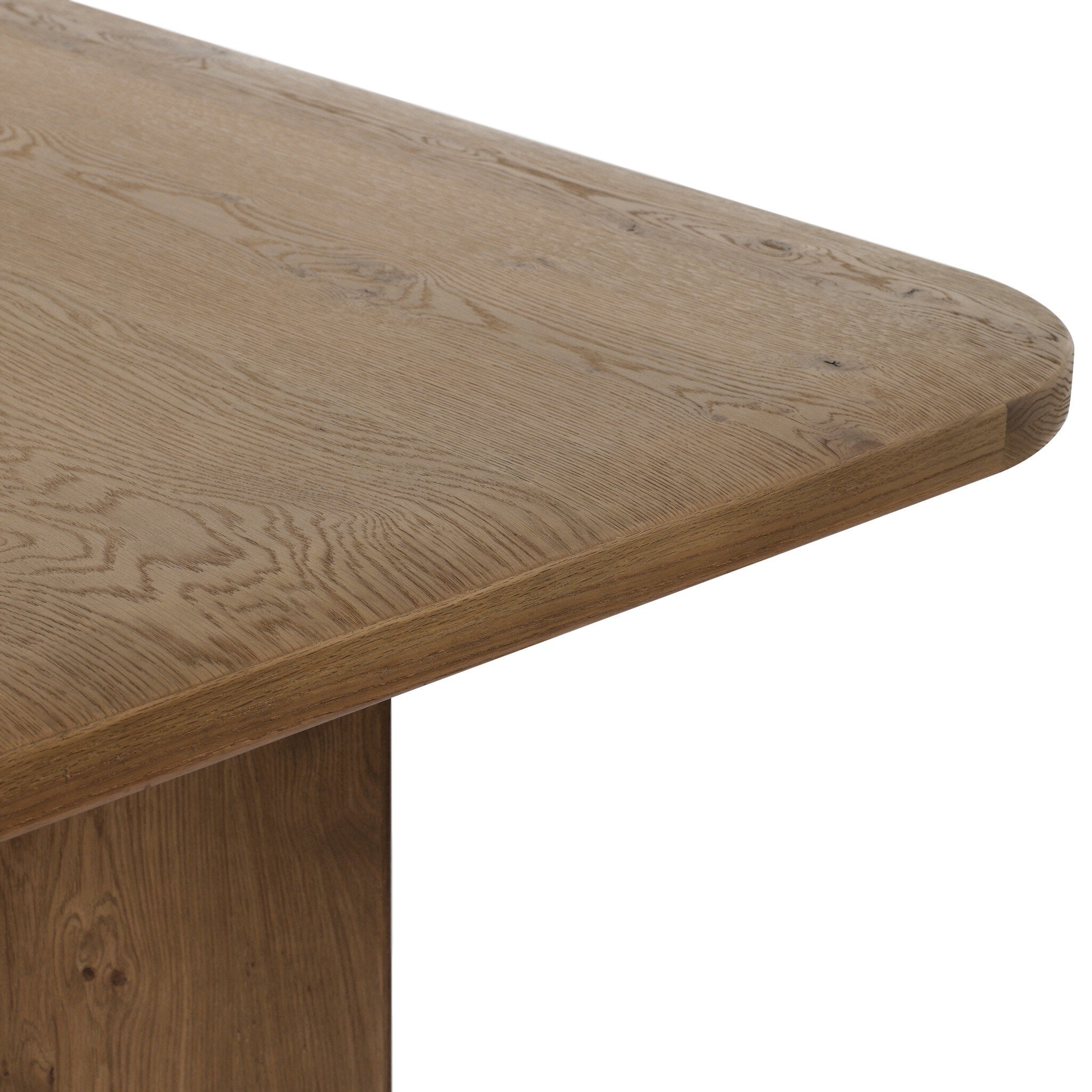 Four Hands Baloro Warm Oak Thick Dining Table - detail 3