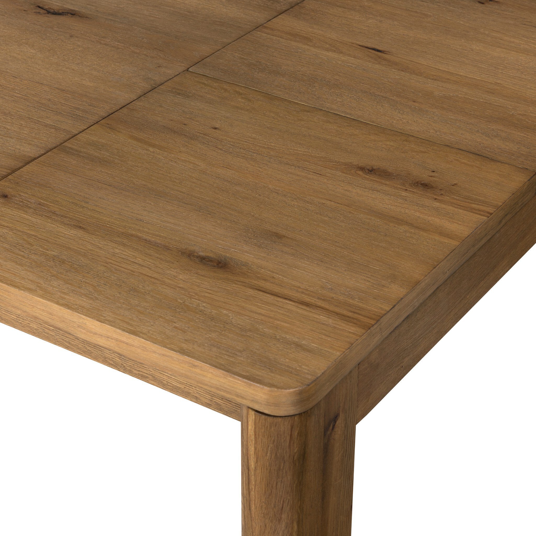 Four Hands Noeline Worn Oak Extension Dining Table material close-up